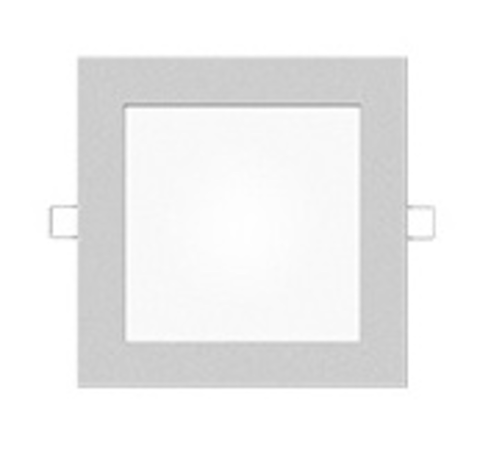 mivvy a.s. Mivvy LED podhledové svítidlo SLIM GRANITE GREY (SILVER) 200x200 mm 15W/3000K SLM20203KG