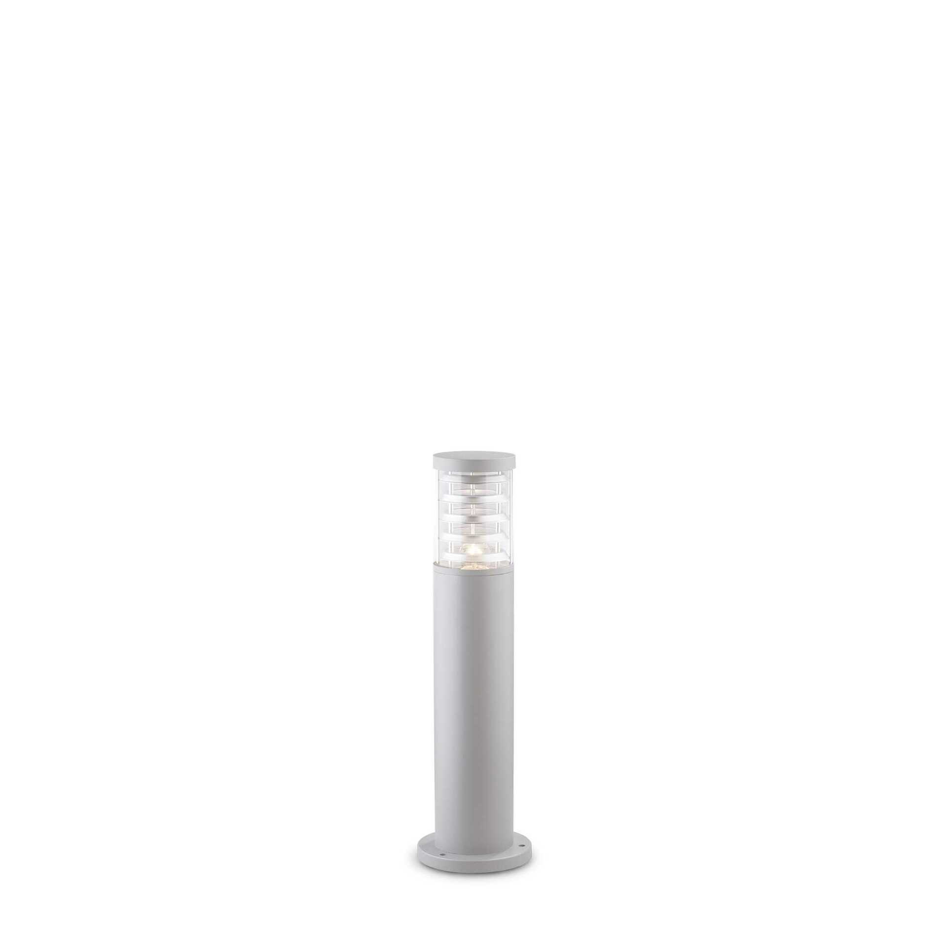 Venkovní sloupkové svítidlo Ideal Lux Tronco PT1 H40 Grigio 248288 E27 1x60W IP54 40,5cm šedé