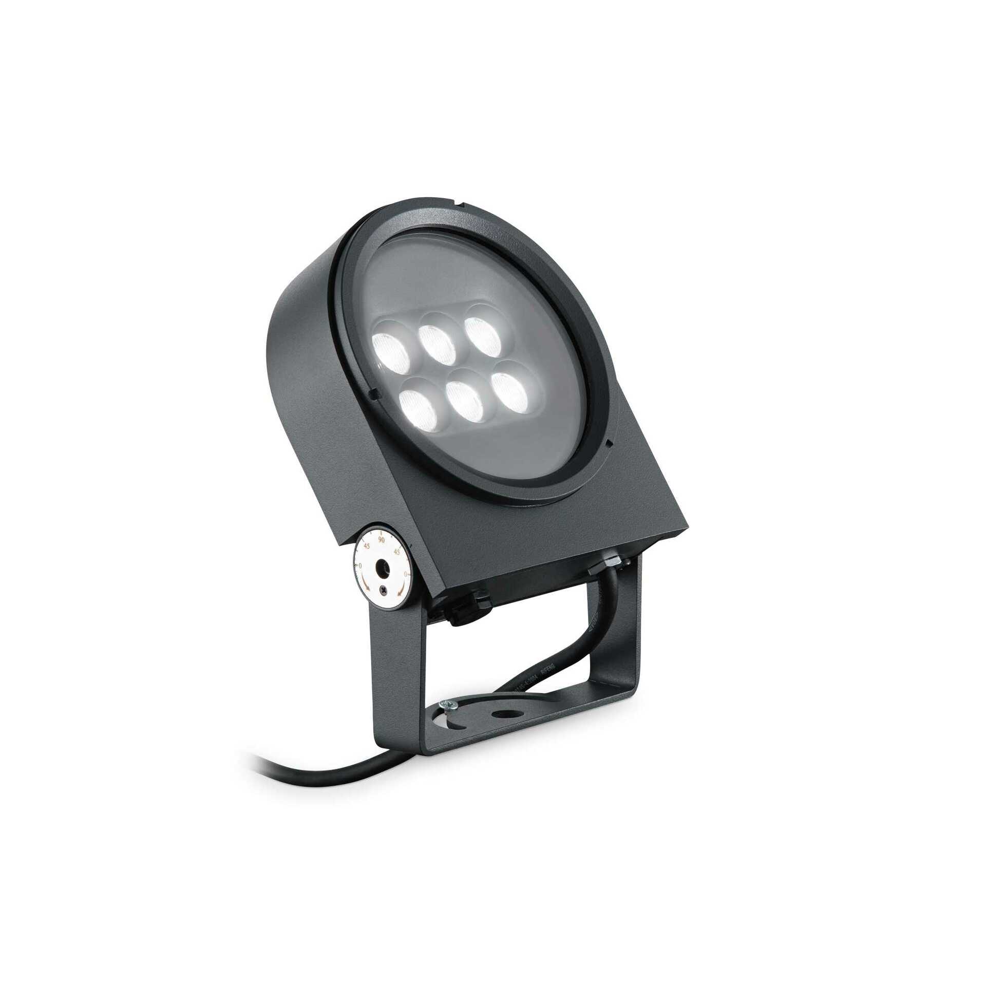 LED Venkovní reflektor Ideal Lux ULEX 15W SOURCE 261294 15W 1280lm 3000K IP65 13cm antracitový