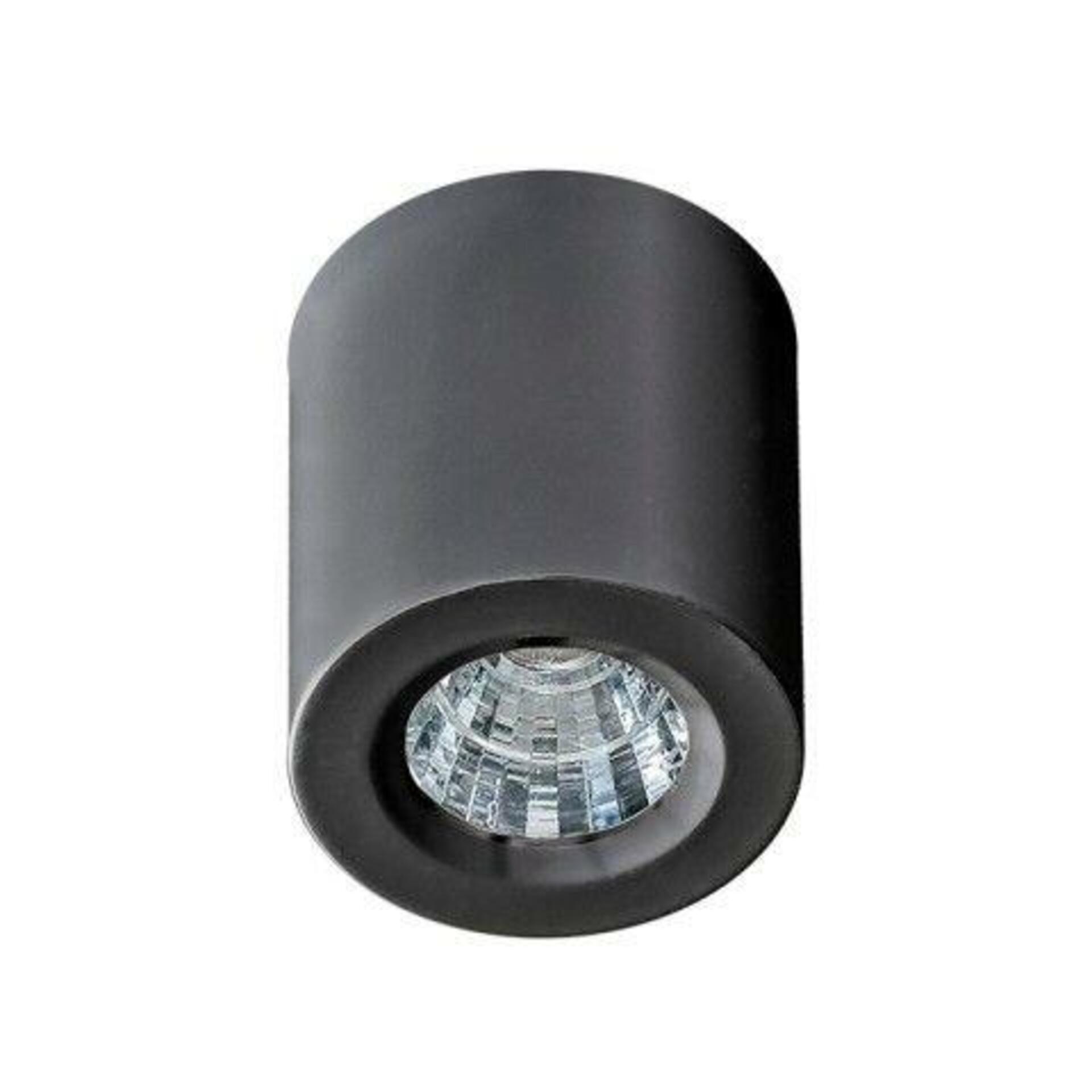 LED Stropní bodové přisazené svítidlo AZzardo Nano Round black AZ2785 5W 420lm 3000K IP20 5,5cm kulaté černé