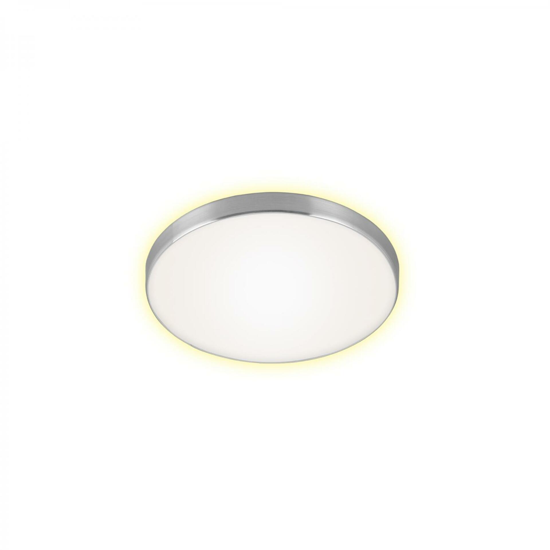 BRILONER LED stropní svítidlo, pr. 28,5 cm, 12 W, hliník-bílé BRI 3443-119