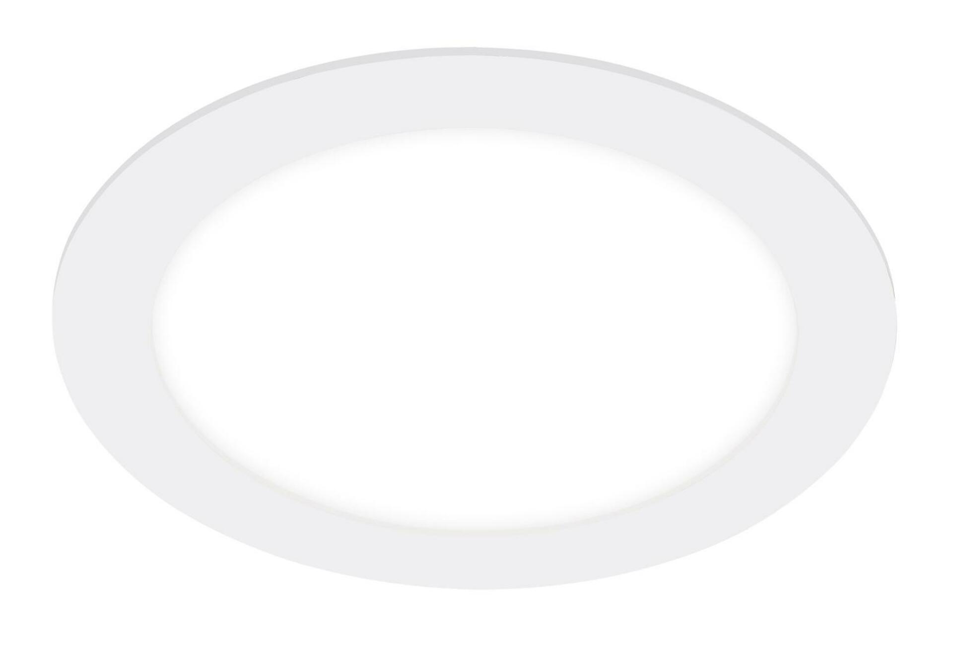 BRILONER LED vestavné svítidlo, pr. 17 cm, LED modul, 12W, 1200 lm, bílé BRI 7051-016