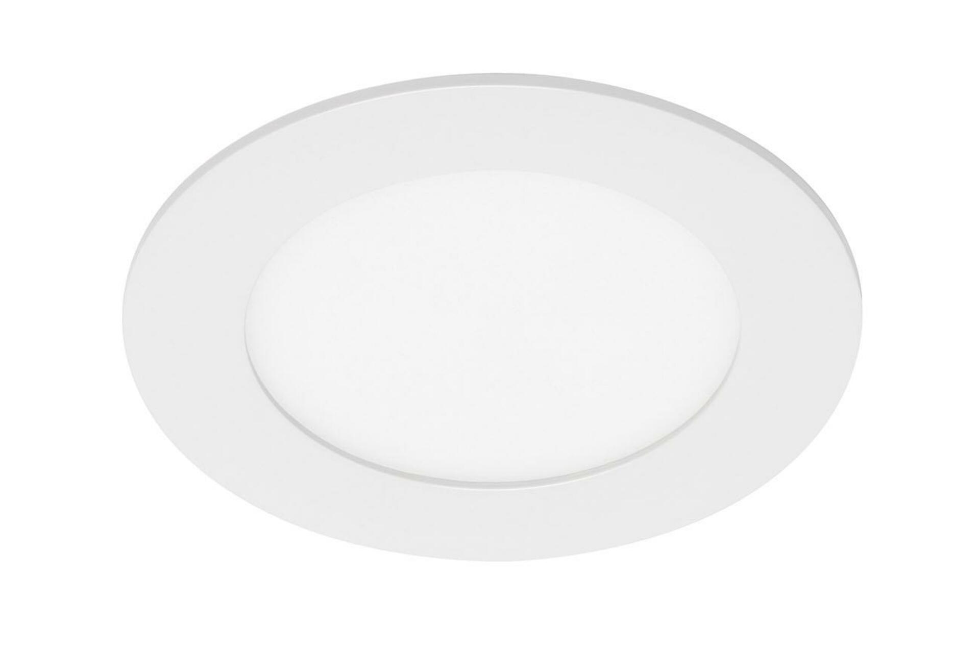 BRILONER LED vestavné svítidlo, pr. 12 cm, 7 W, bílé BRI 7115-416