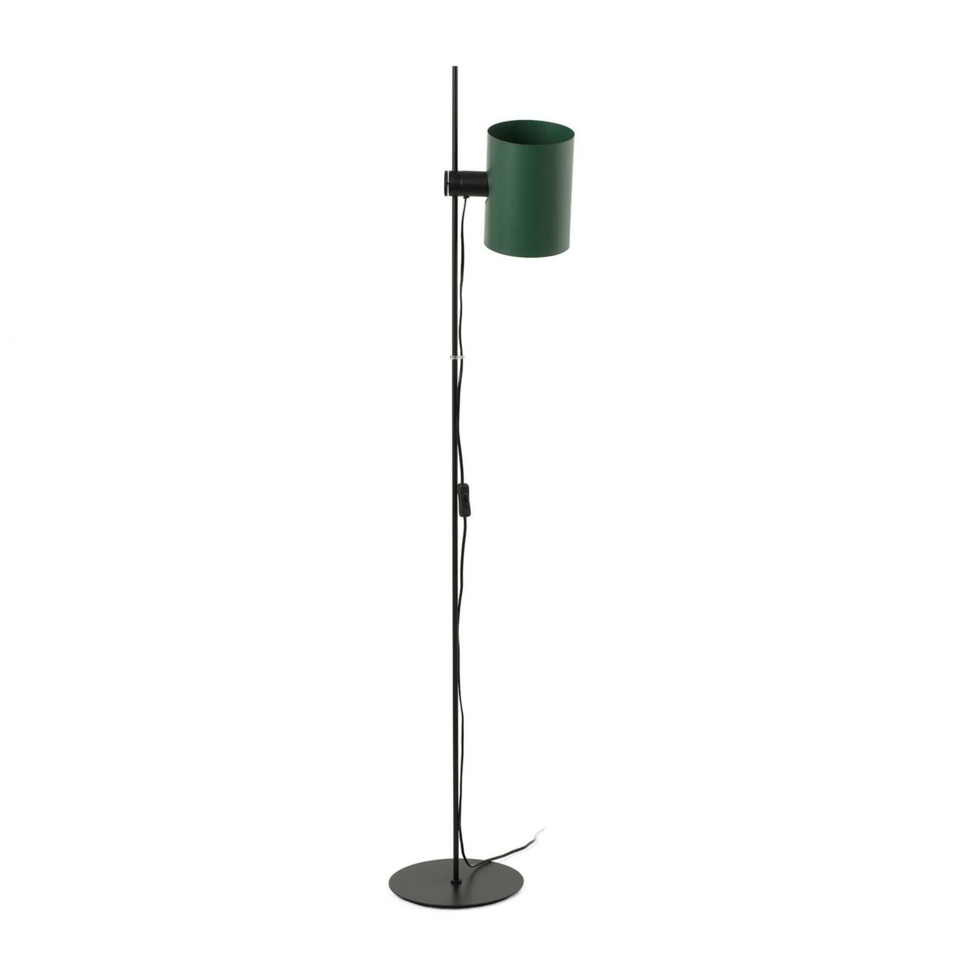FARO GUADALUPE černá/zelená stojací lampa