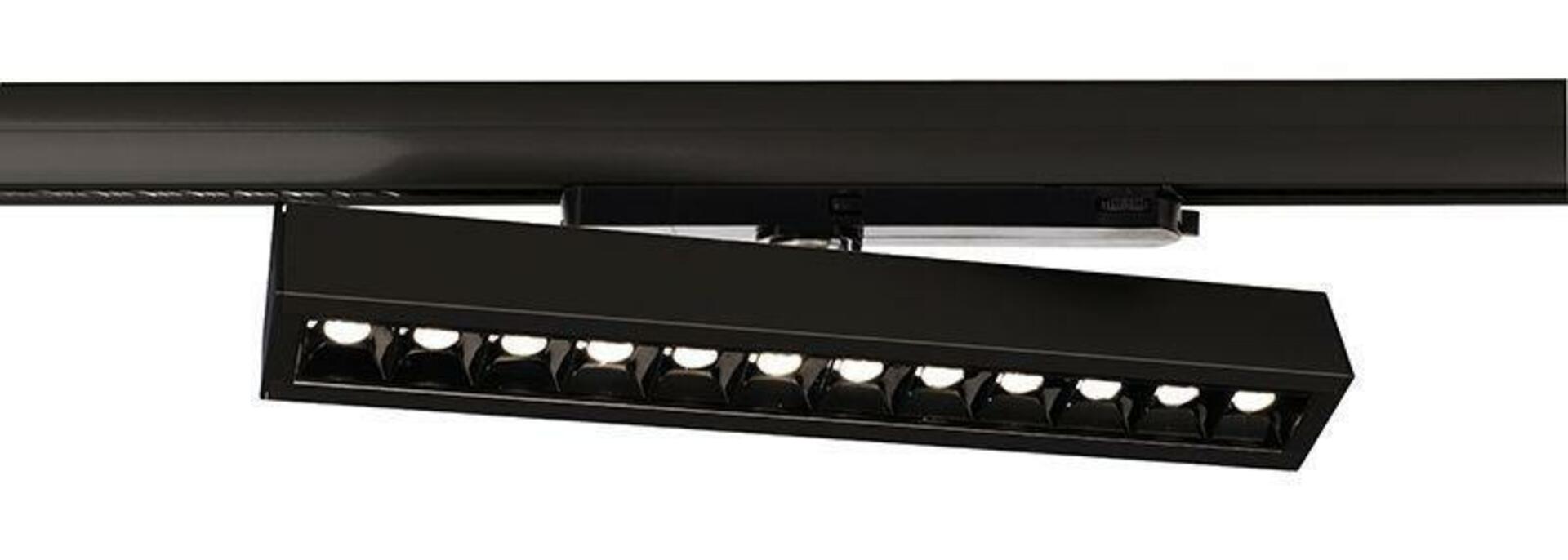 Light Impressions Deko-Light kolejnicový systém 3-fázový 230V Alnitak 25-34W, 3000K 220-240V AC/50-60Hz 34,00 W 3000 K černá 336 mm 707114