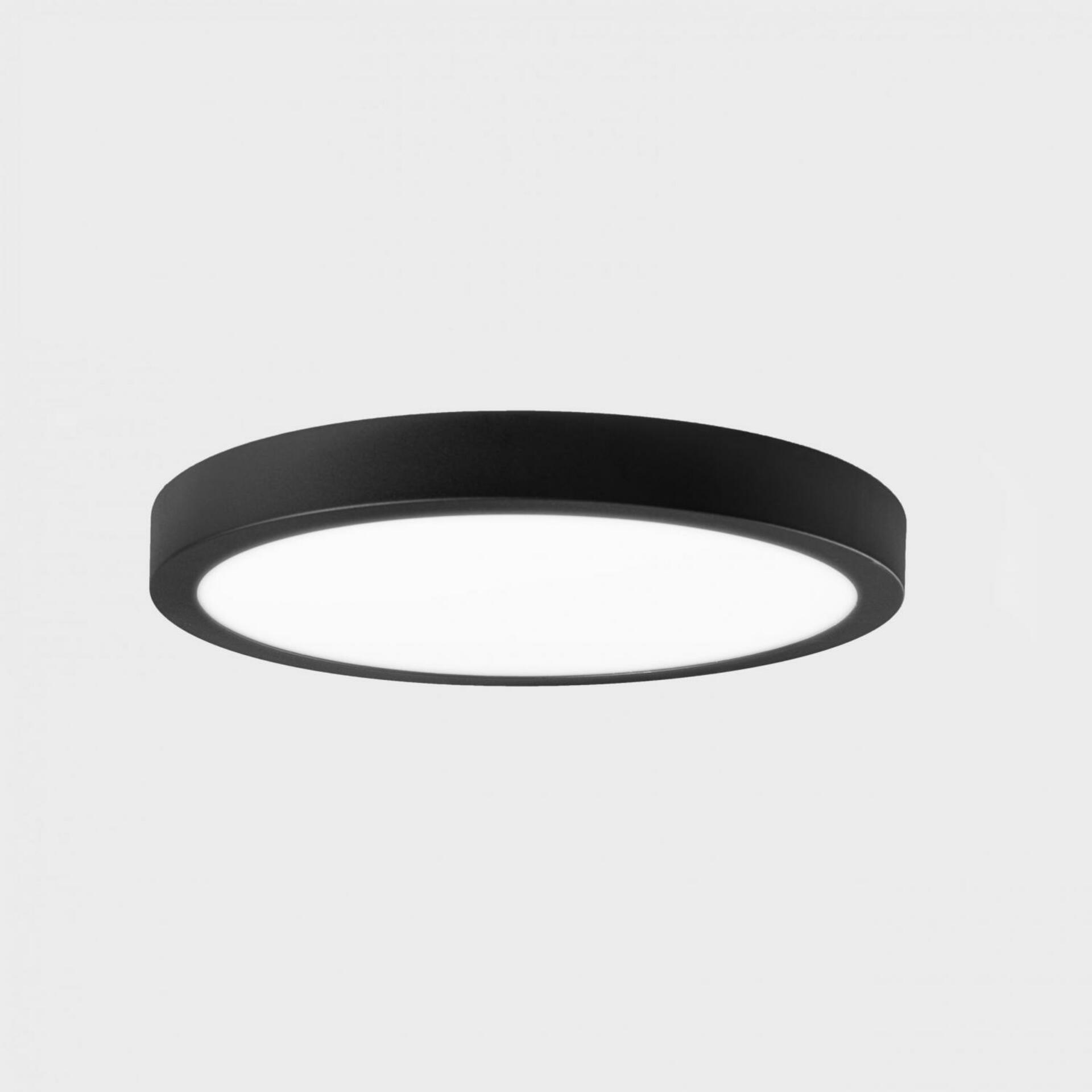 KOHL LIGHTING KOHL-Lighting DISC SLIM stropní svítidlo černá 48 W 3000K DALI