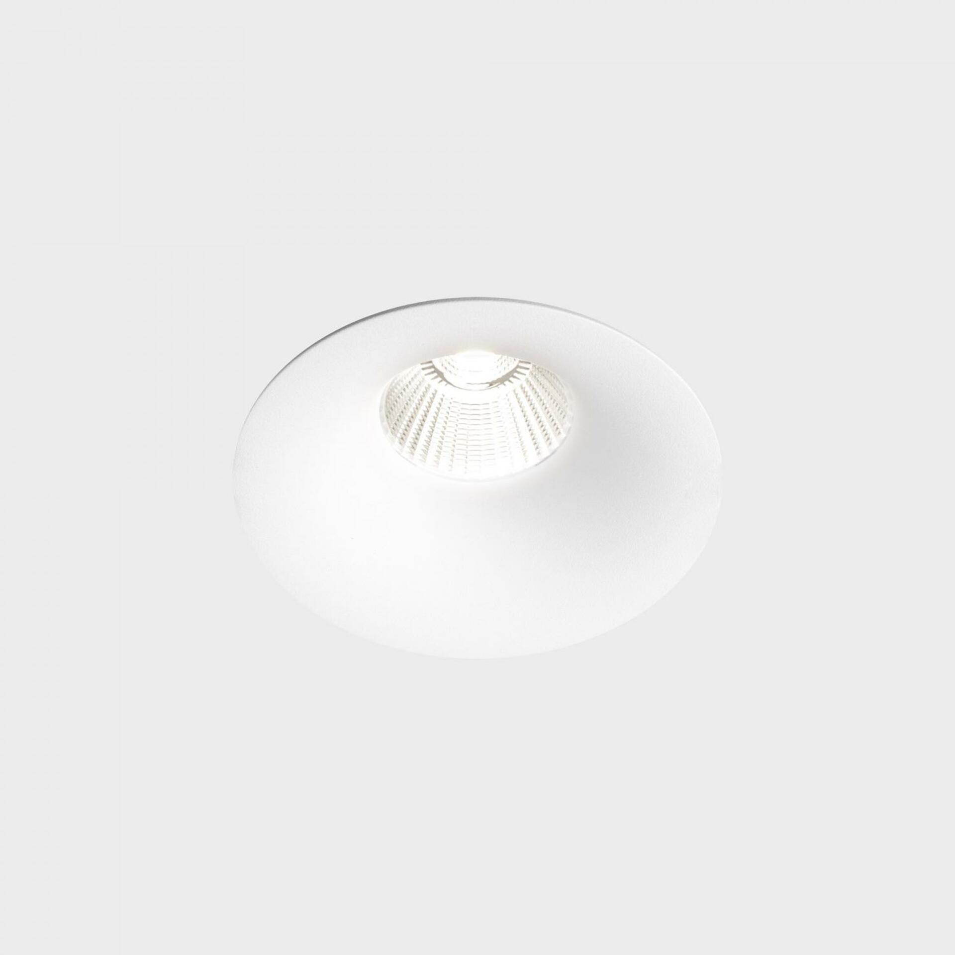 KOHL LIGHTING KOHL-Lighting LUXO zapuštěné svítidlo s rámečkem pr.100 mm bílá 38° 12W CRI 80 2700K Push