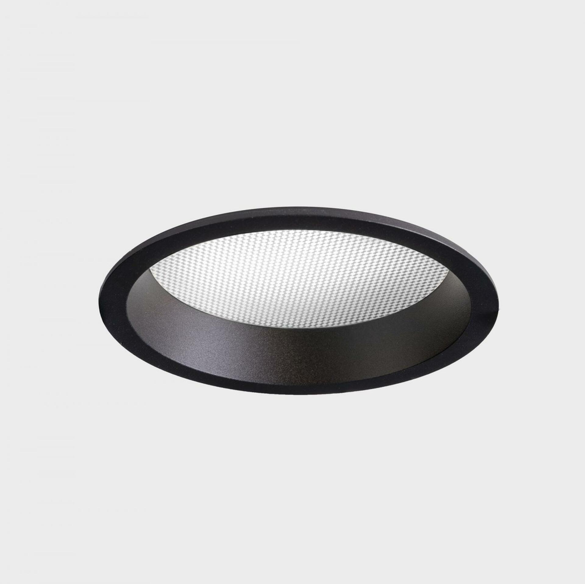 KOHL LIGHTING KOHL-Lighting LIM zapuštěné svítidlo s rámečkem pr. 136 mm černá 12 W CRI 80 4000K Non-Dimm
