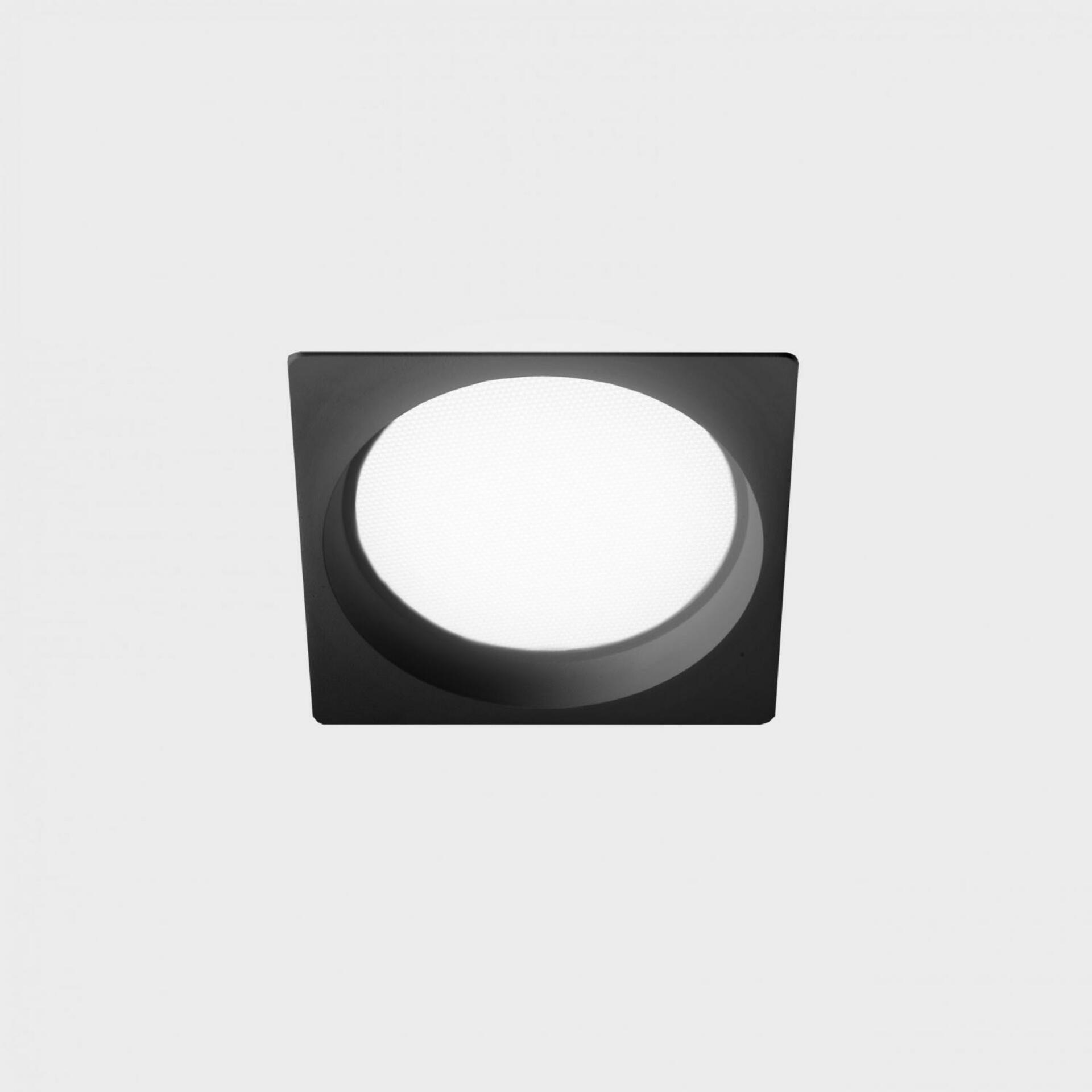 KOHL LIGHTING KOHL-Lighting LIM SQ zapuštěné svítidlo s rámečkem 103x103 mm černá 7 W CRI 80 3000K 1.10V