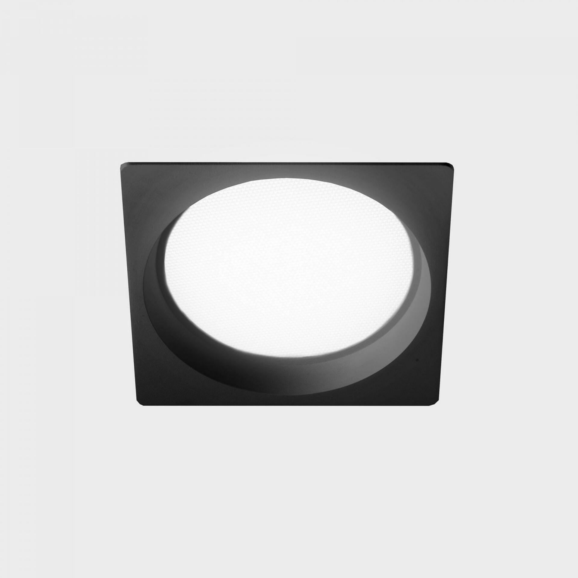 KOHL LIGHTING KOHL-Lighting LIM SQ zapuštěné svítidlo s rámečkem 176x176 mm černá 25 W CRI 80 3000K DALI
