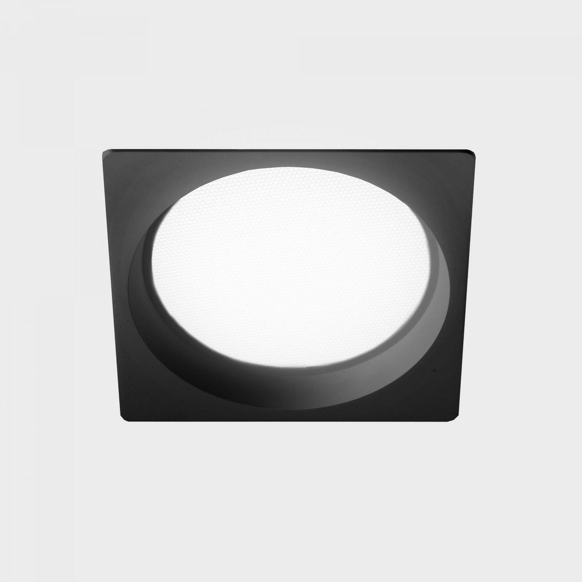 KOHL LIGHTING KOHL-Lighting LIM SQ zapuštěné svítidlo s rámečkem 210x210 mm černá 30 W CRI 80 3000K Non-Dimm