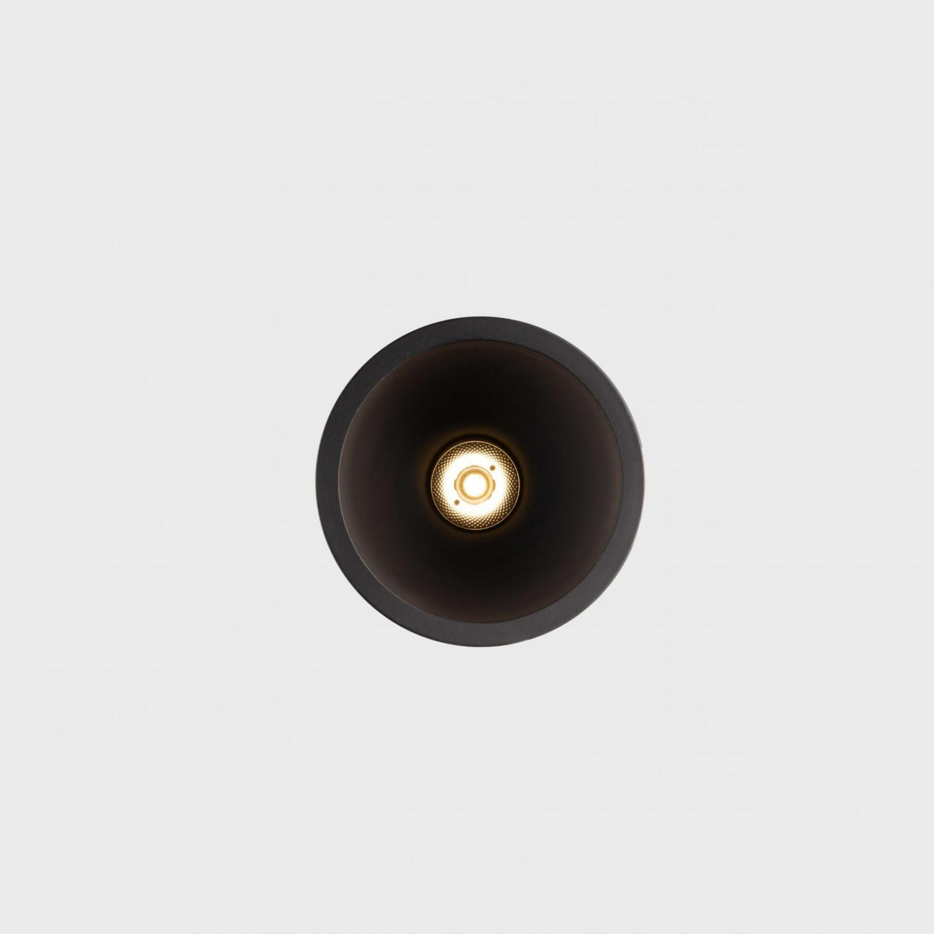 KOHL LIGHTING KOHL-Lighting NOON IP65 zapuštěné svítidlo s rámečkem pr.83 mm černá 38° 7 W  CRI 80 2700K PUSH