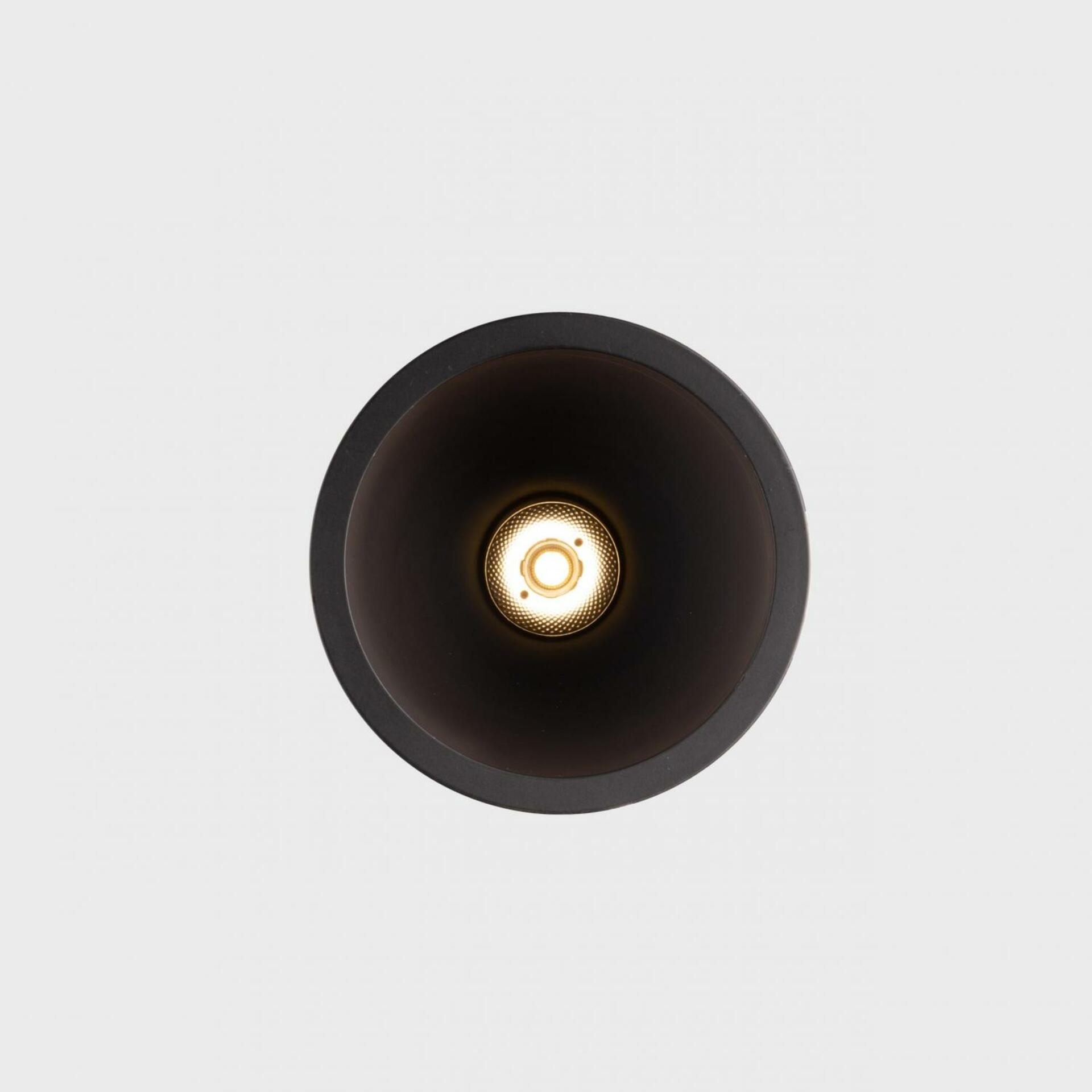KOHL LIGHTING KOHL-Lighting NOON IP65 zapuštěné svítidlo s rámečkem pr.93 mm černá 38° 10 W  CRI 80 2700K PHASE CUT