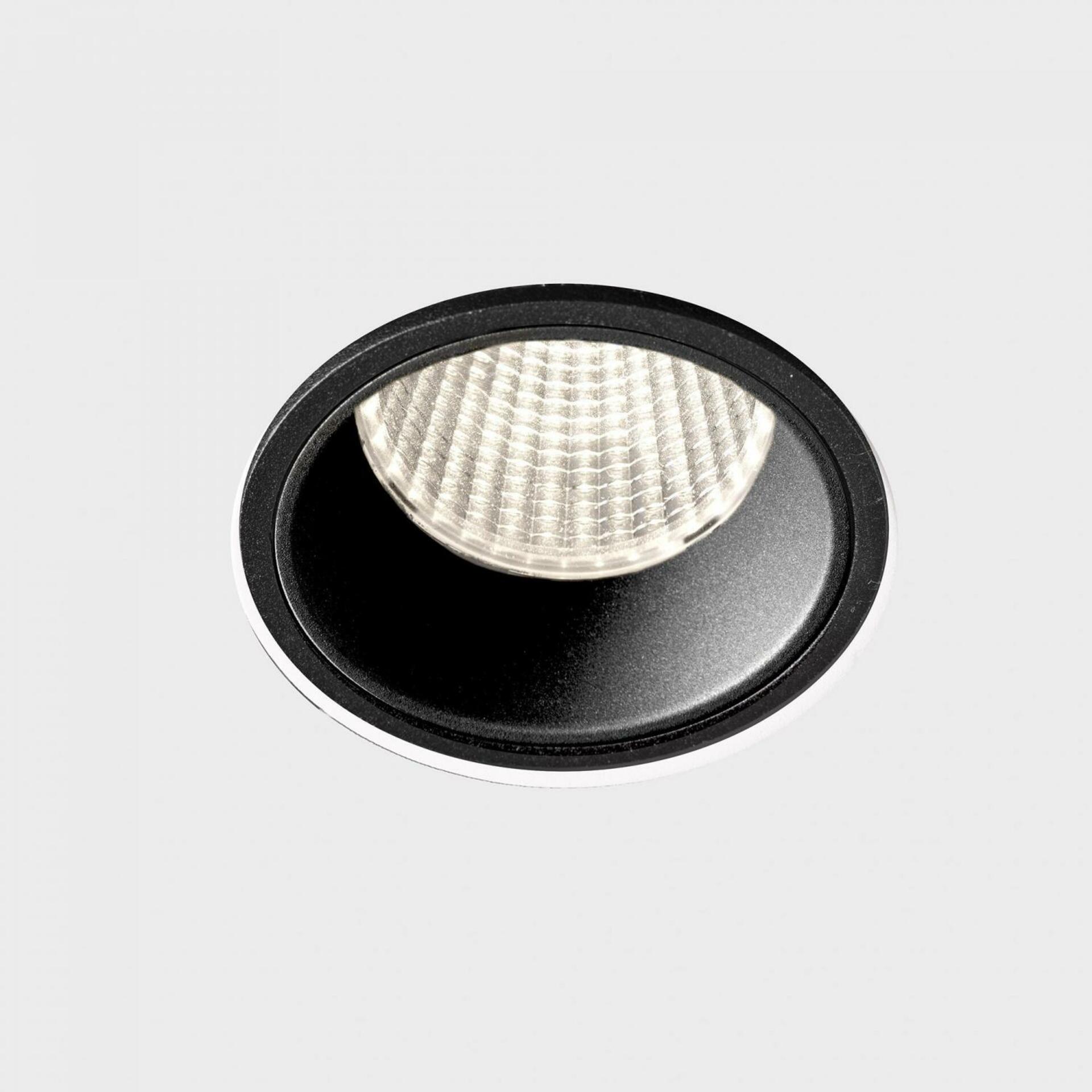 KOHL LIGHTING KOHL-Lighting VERSUS zapuštěné svítidlo s rámečkem pr. 80 mm černá 38° 15 W CRI 80 3000K Non-Dimm