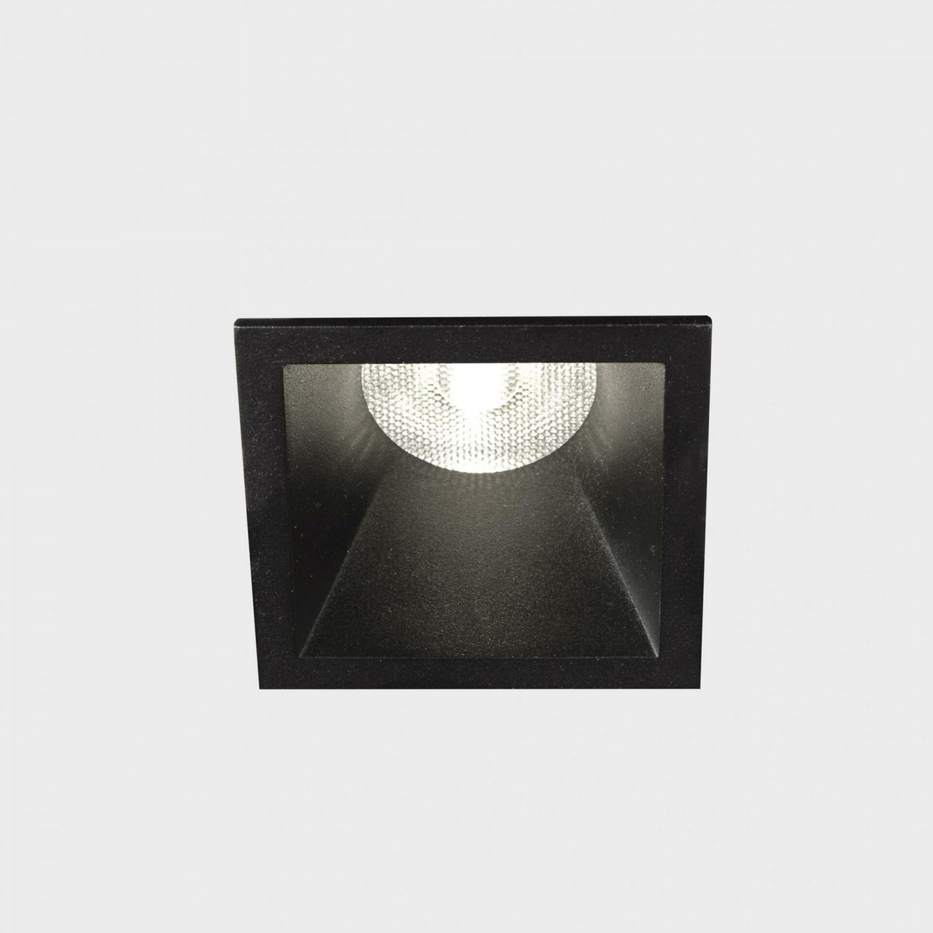 KOHL LIGHTING KOHL-Lighting VERSUS MUZZY SQ zapuštěné svítidlo s rámečkem 56x56mm černá 16° 9 W CRI 80 3000K DALI