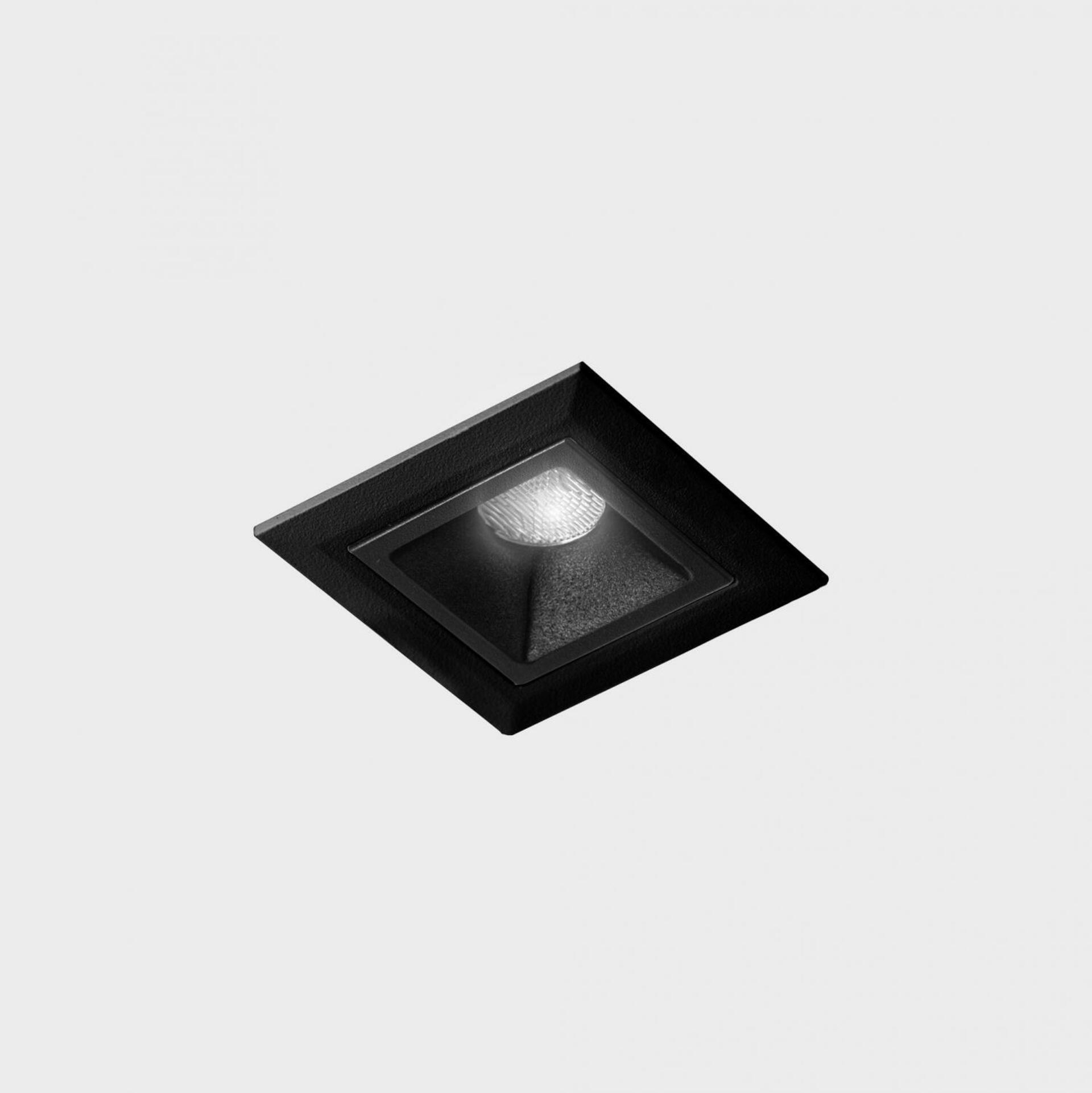 KOHL LIGHTING KOHL-Lighting NSES zapuštěné svítidlo s rámečkem 45x45 mm černá 2 W CRI 90 2700K PUSH