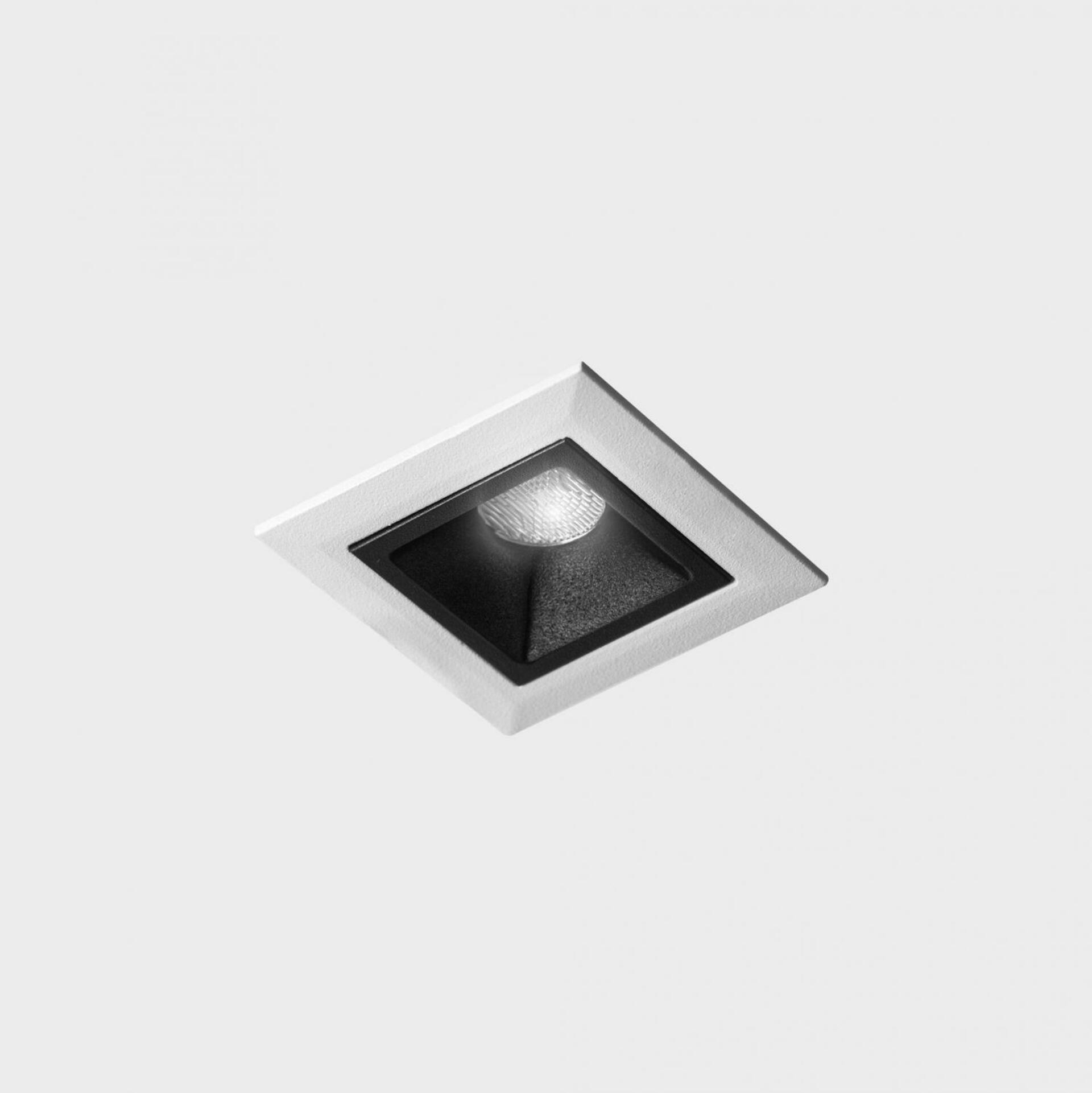 KOHL LIGHTING KOHL-Lighting NSES zapuštěné svítidlo s rámečkem 45x45 mm bílá-černá 2 W CRI 90 4000K DALI