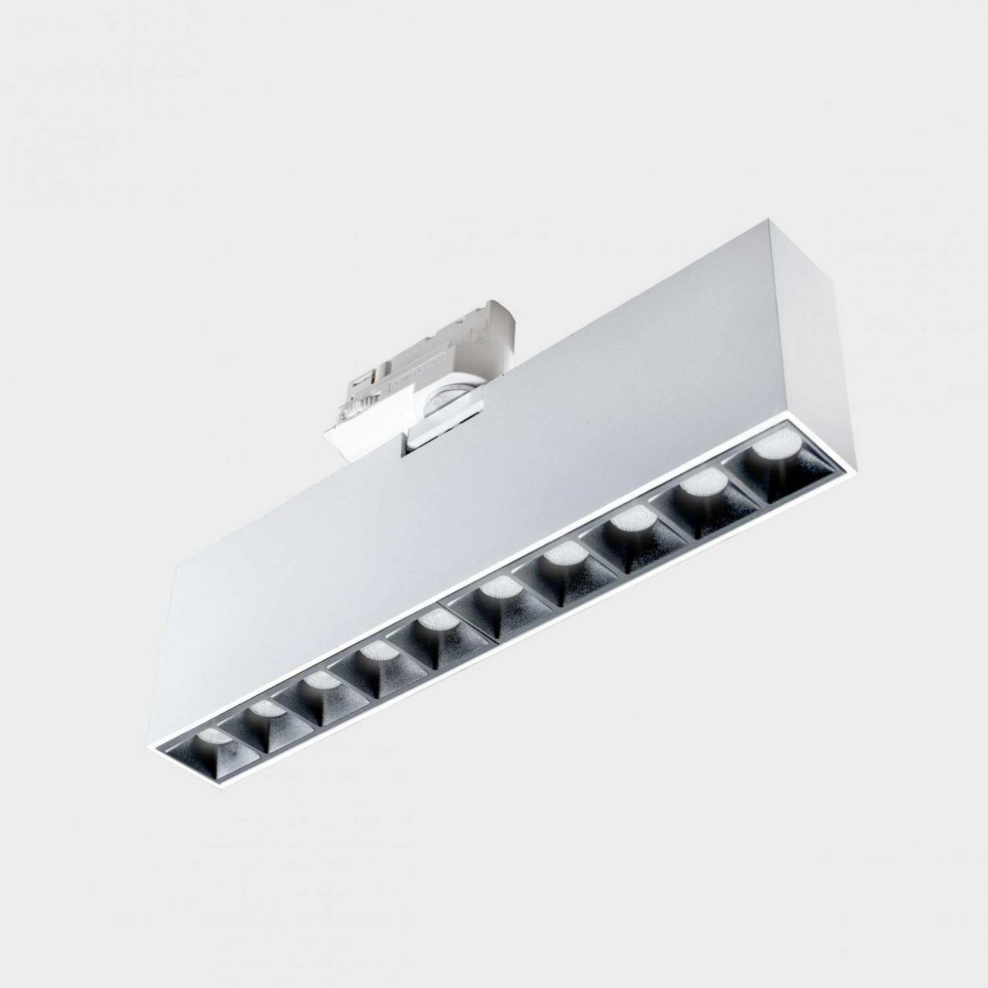 KOHL LIGHTING KOHL-Lighting NSES Tracklight 280x45 mm bílá-černá 20 W CRI 90 3000K Non-Dimm