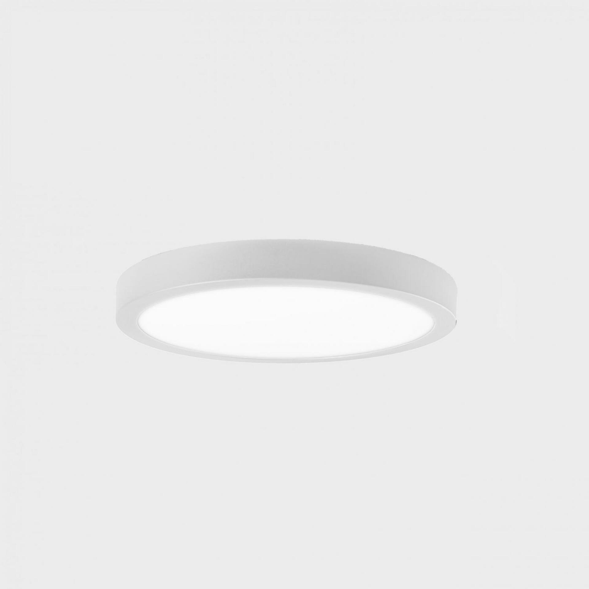KOHL LIGHTING KOHL-Lighting DISC SLIM stropní svítidlo pr. 300 mm bílá 24 W CRI 80 4000K Non-Dimm