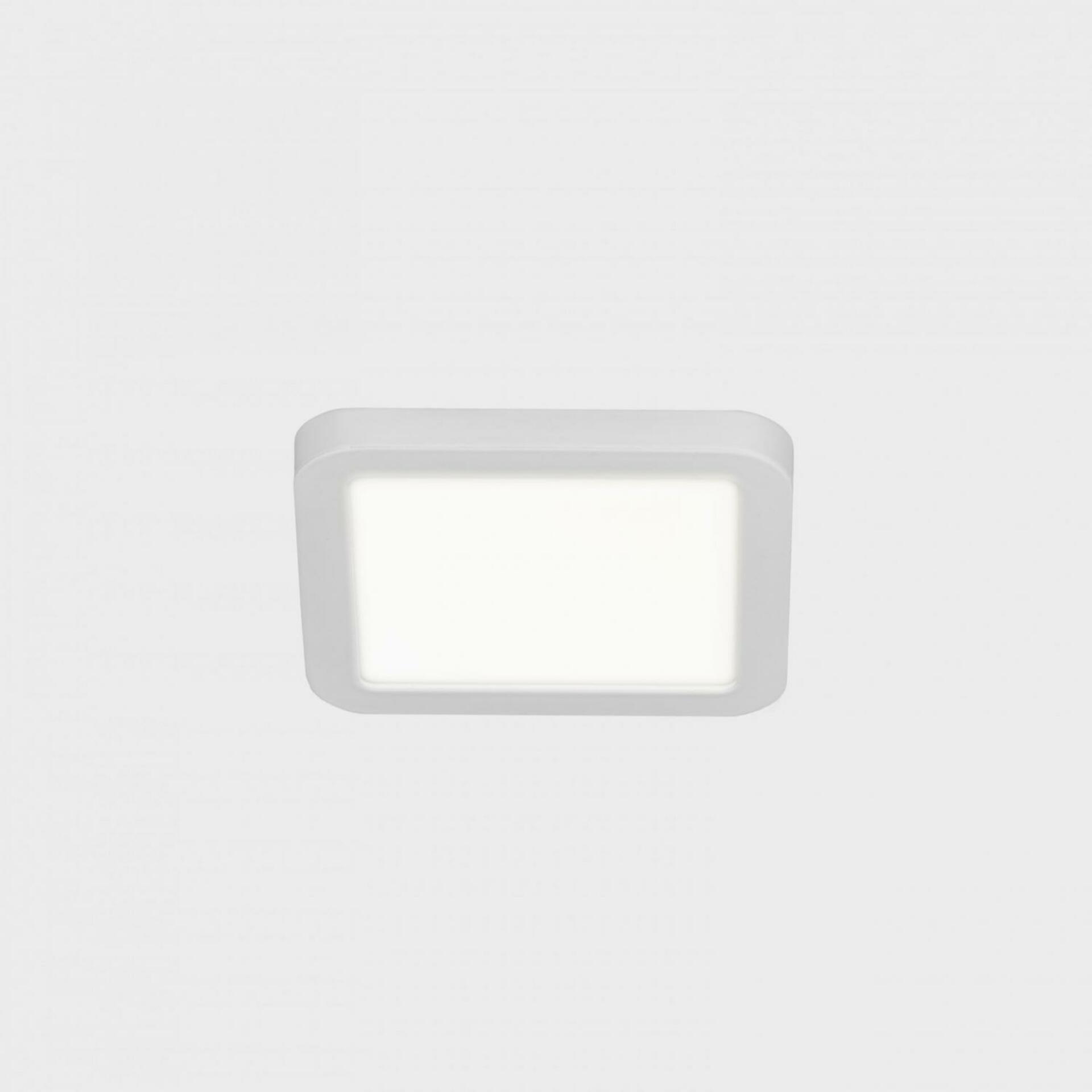 KOHL LIGHTING KOHL-Lighting DISC SLIM SQ zapuštěné svítidlo s rámečkem 145x145 mm bílá 12 W CRI 80 3000K DALI