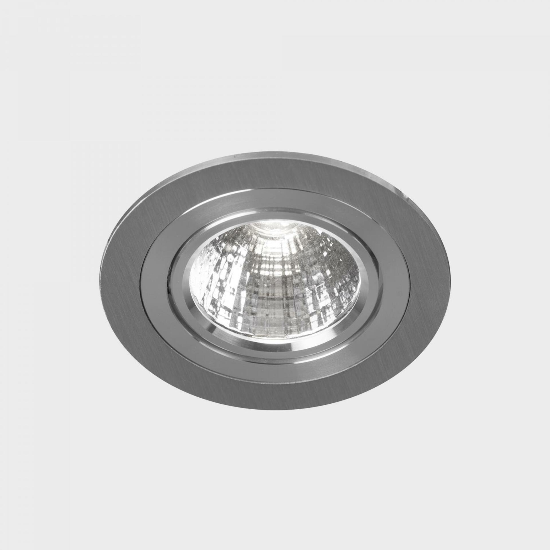 KOHL LIGHTING KOHL-Lighting REBECCA zapuštěné svítidlo s rámečkem pr. 93 mm hliník 35° 10 W CRI 90 4000K Phase Cut