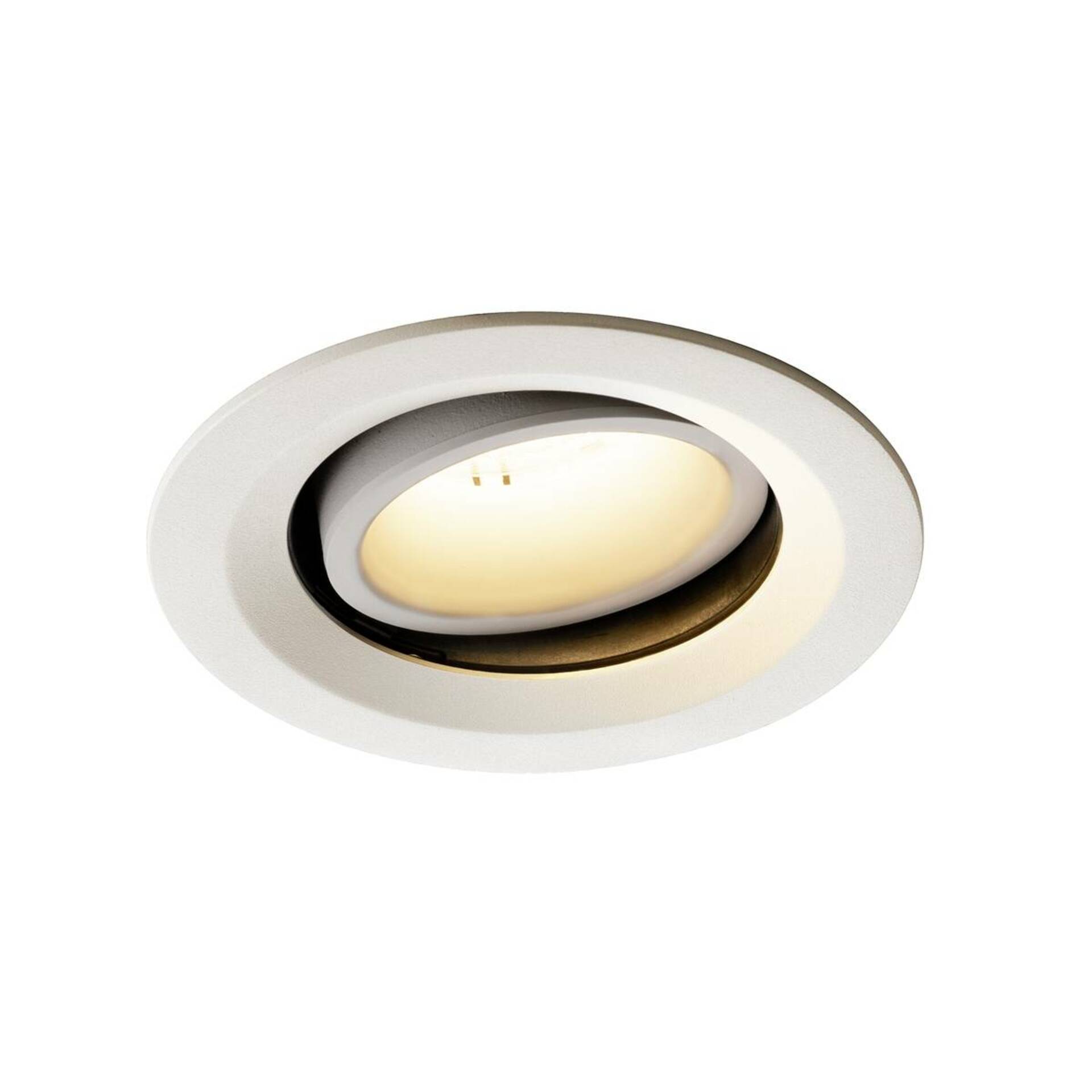 SLV BIG WHITE NUMINOS MOVE DL M vnitřní LED zápustné stropní svítidlo bílá/bílá 3000 K 40° otočné a výkyvné 1003593