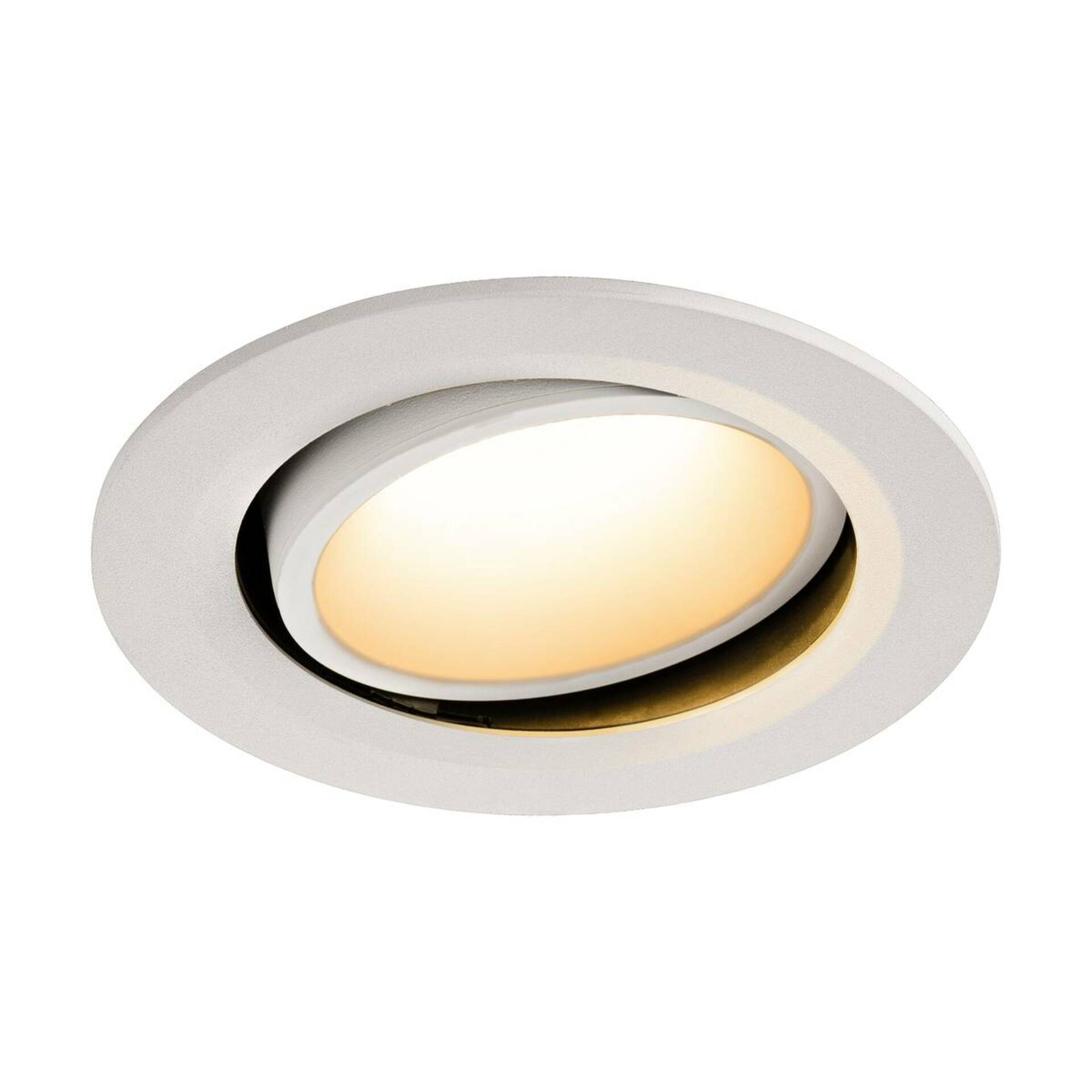 SLV BIG WHITE NUMINOS MOVE DL L vnitřní LED zápustné stropní svítidlo bílá/bílá 2700 K 40° otočné a výkyvné 1003641