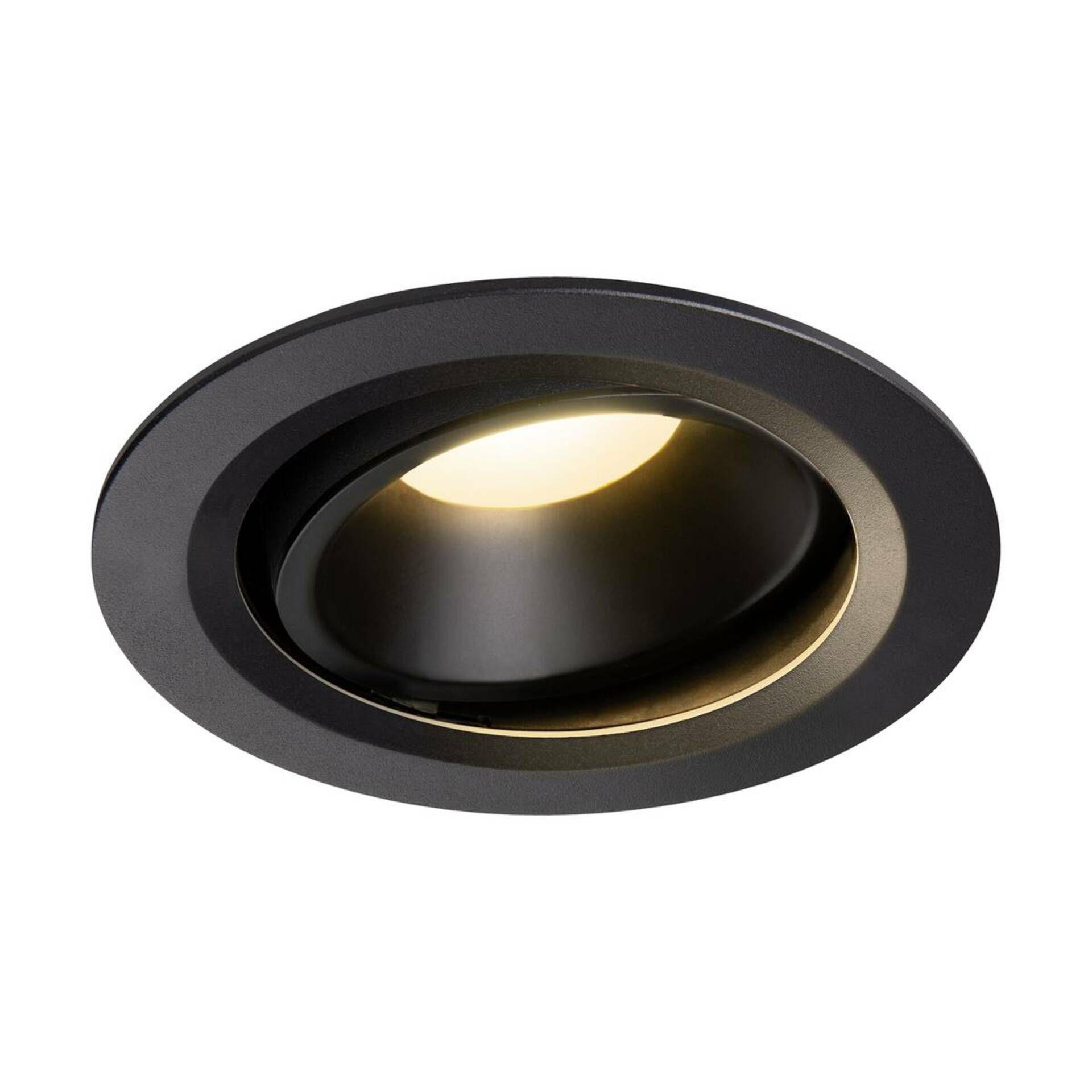 SLV BIG WHITE NUMINOS MOVE DL L vnitřní LED zápustné stropní svítidlo černá/černá 3000 K 20° otočné a výkyvné 1003649