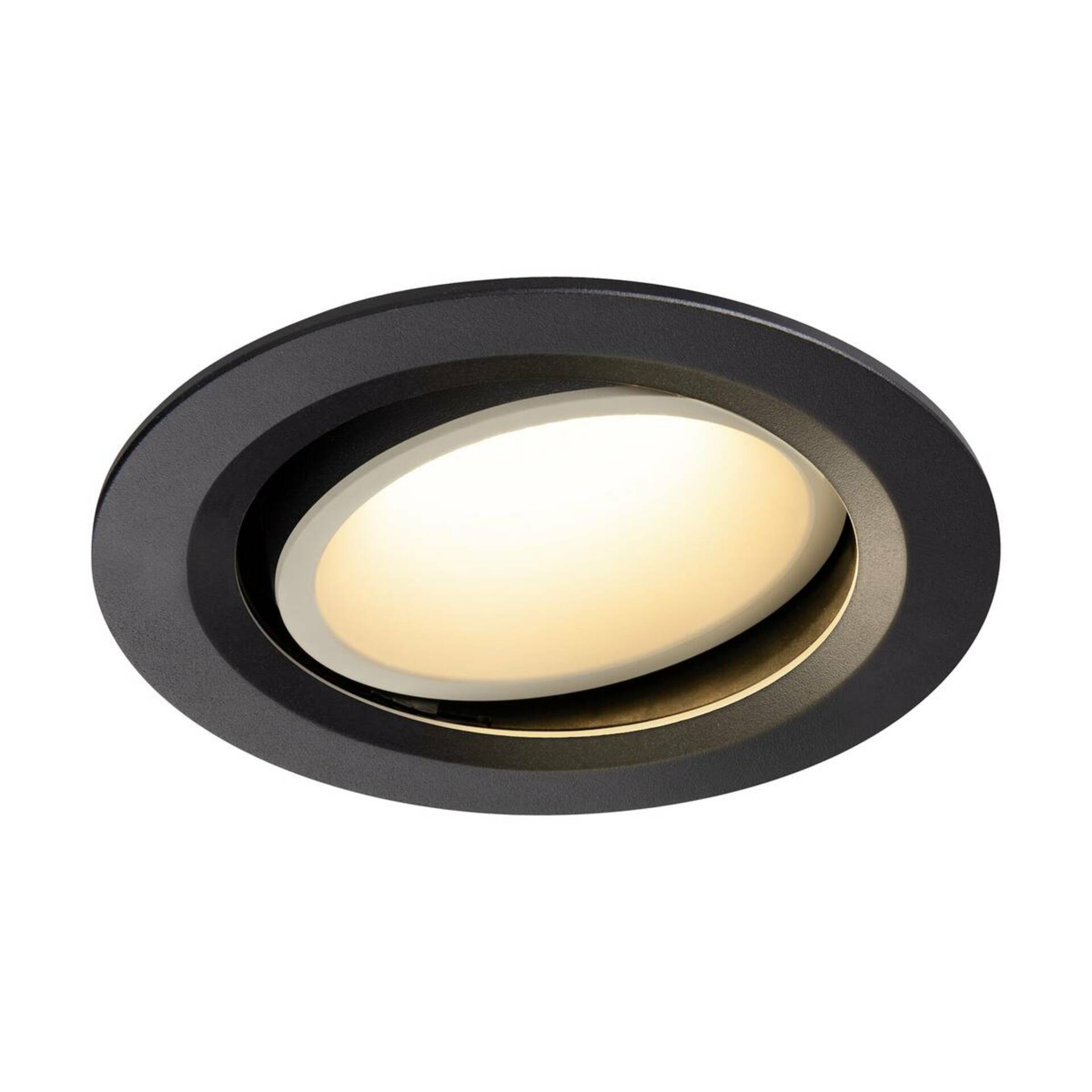 SLV BIG WHITE NUMINOS MOVE DL L vnitřní LED zápustné stropní svítidlo černá/bílá 3000 K 20° otočné a výkyvné 1003650