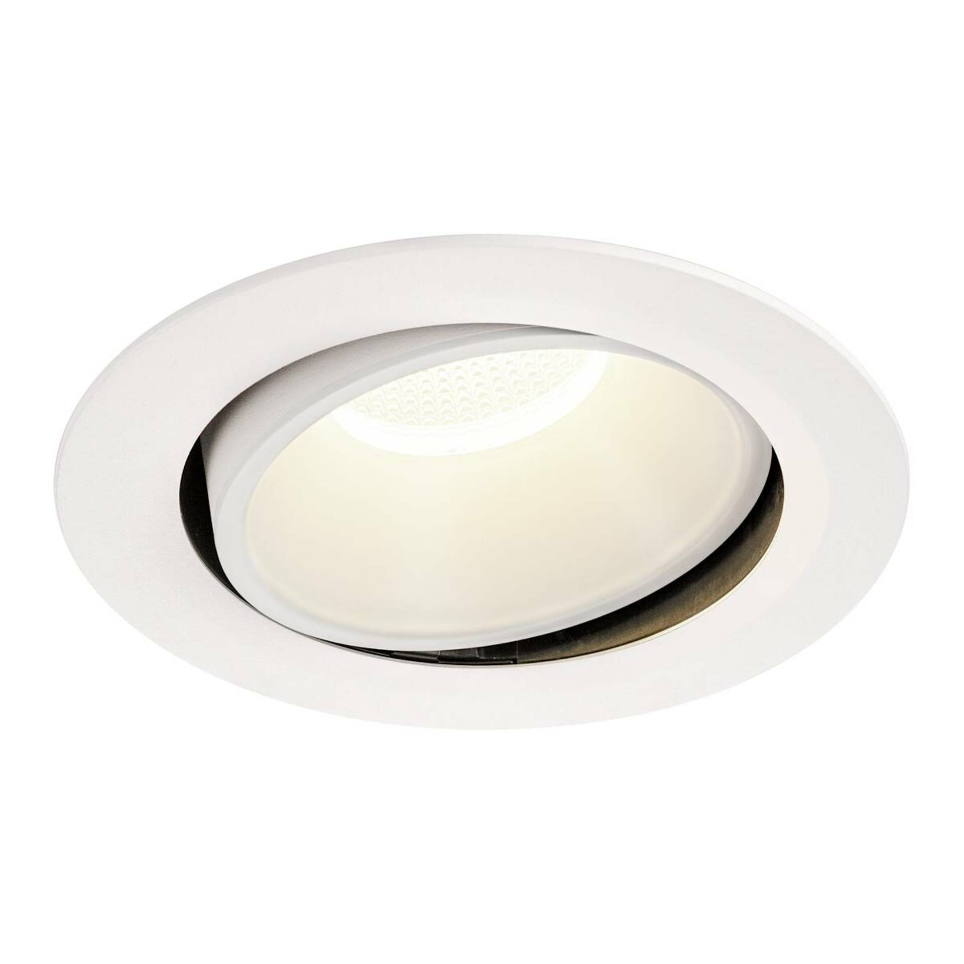 SLV BIG WHITE NUMINOS MOVE DL XL vnitřní LED zápustné stropní svítidlo bílá/bílá 4000 K 40° otočné a výkyvné 1003761