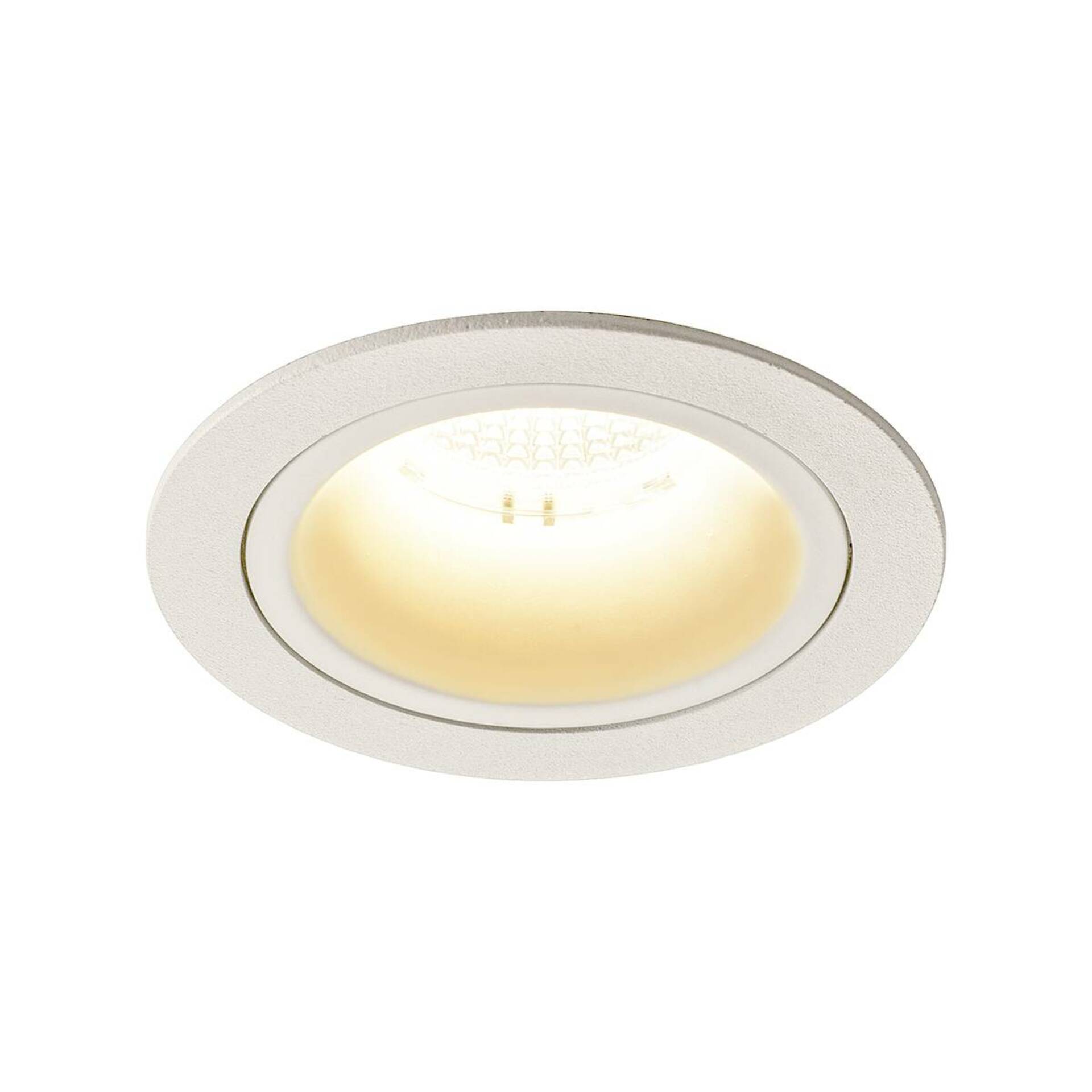 SLV BIG WHITE NUMINOS DL M vnitřní LED zápustné stropní svítidlo bílá/bílá 3000 K 40° včetně listových pružin 1003881