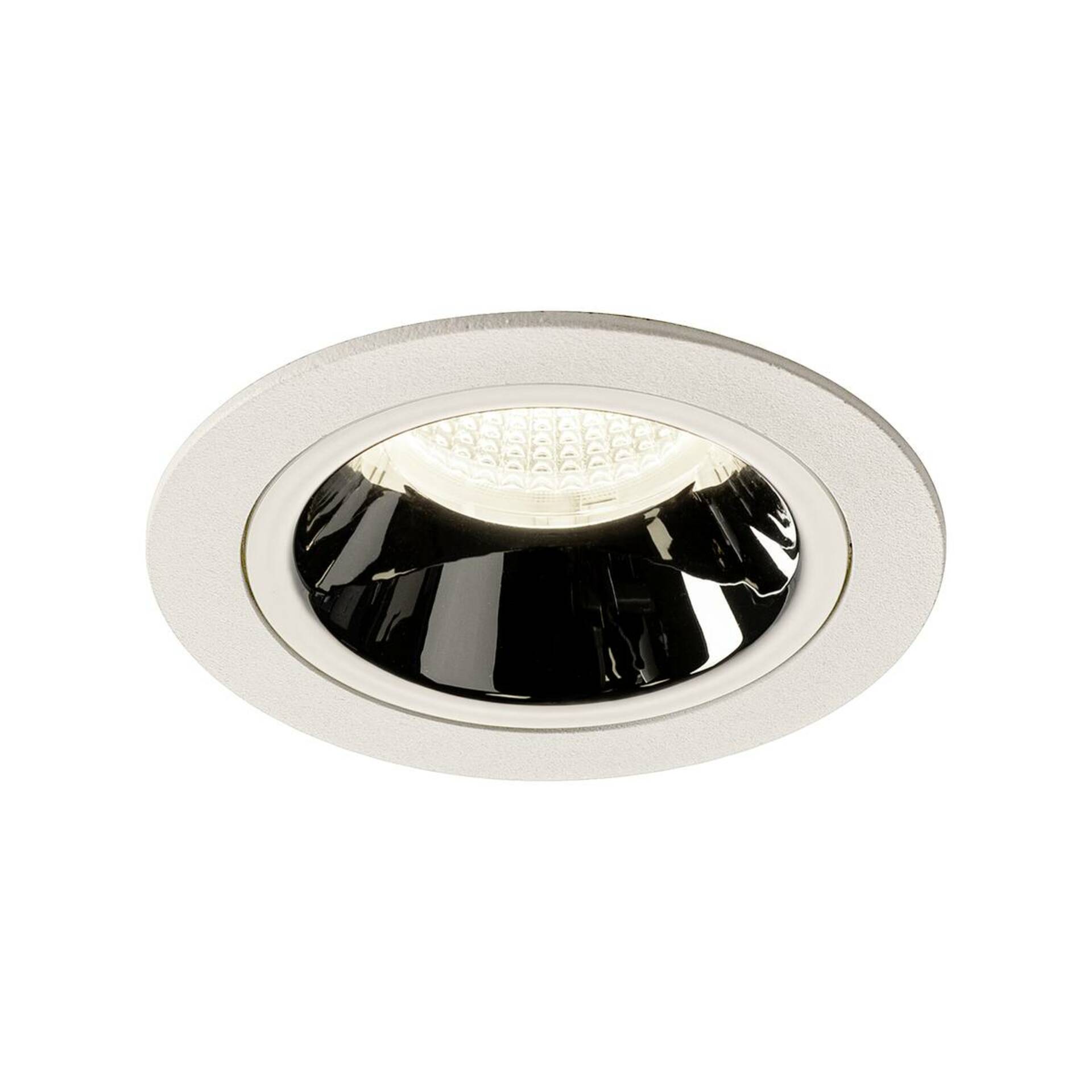 SLV BIG WHITE NUMINOS DL M vnitřní LED zápustné stropní svítidlo bílá/chrom 4000 K 20° včetně listových pružin 1003903