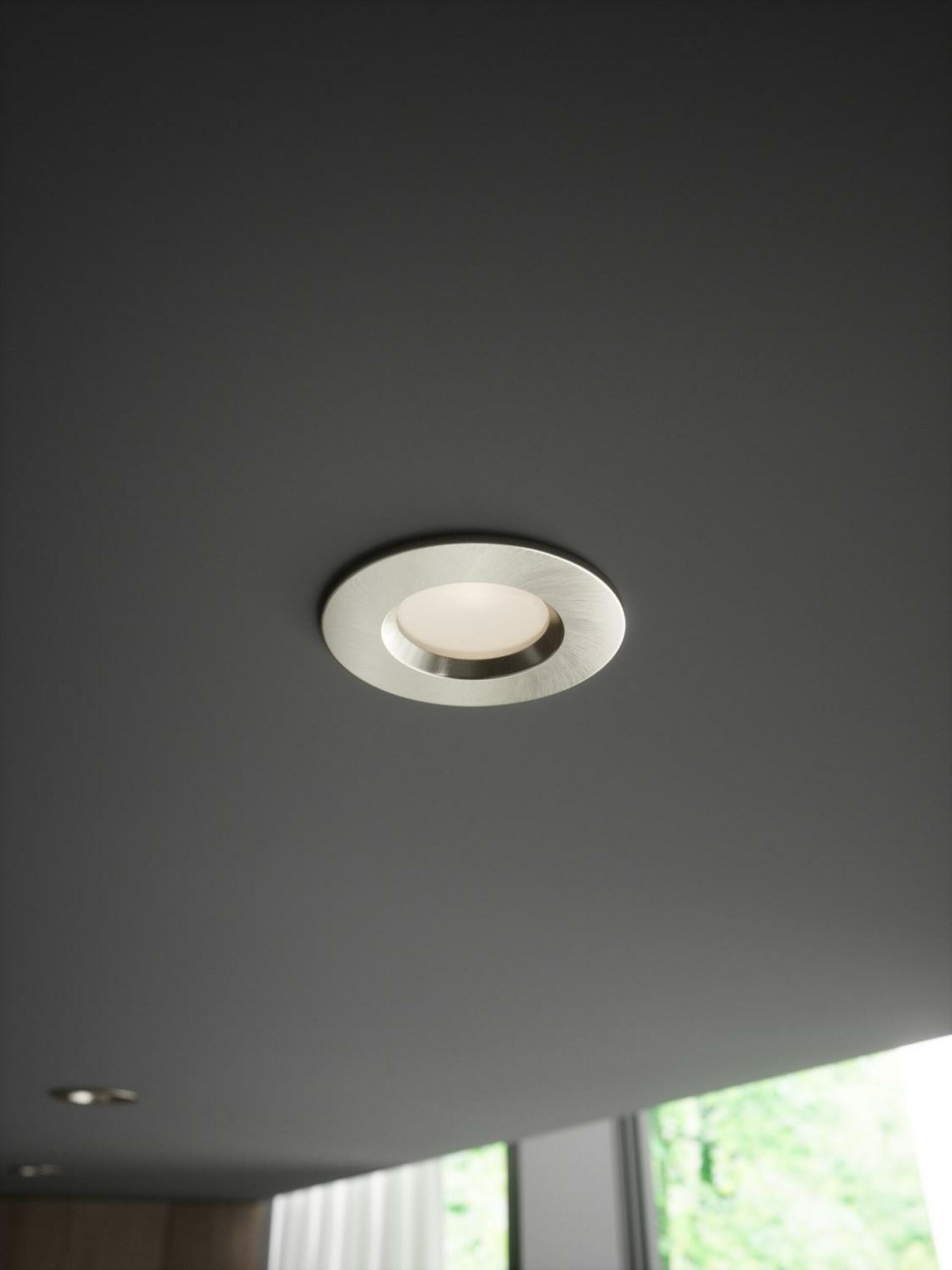 NORDLUX vestavné svítidlo Dorado Smart Light 1-Kit 4,7W LED broušený nikl 2015650155