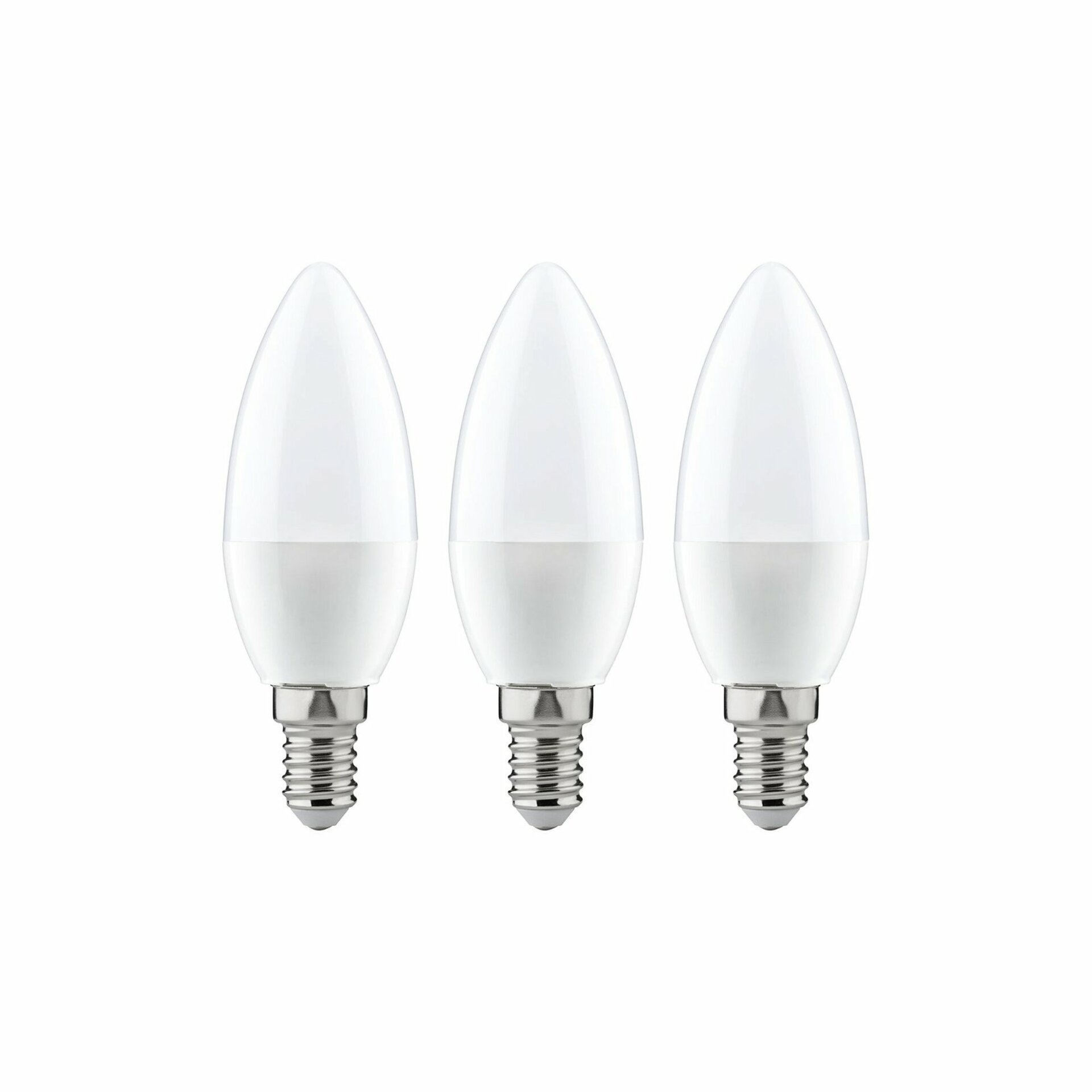 PAULMANN LED svíčka 4W E14 230V teplá bílá 3ks-sada 284.26 P 28426
