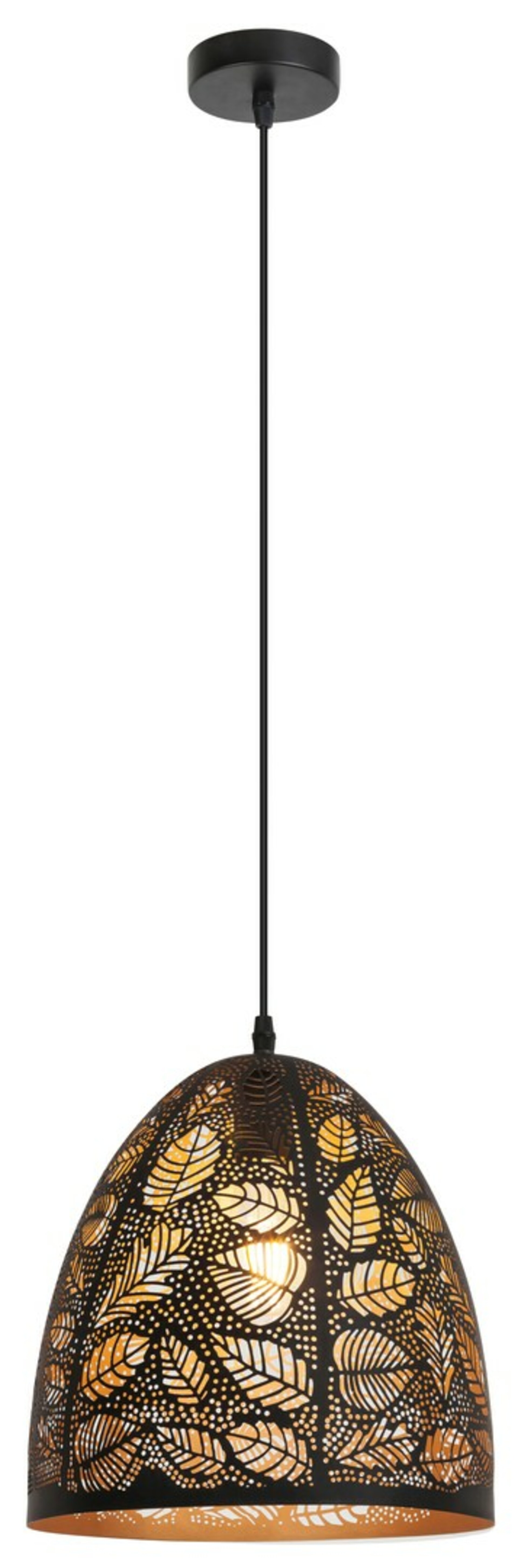 Rabalux závěsné svítidlo Manorca E27 1x MAX 40W černá 2277