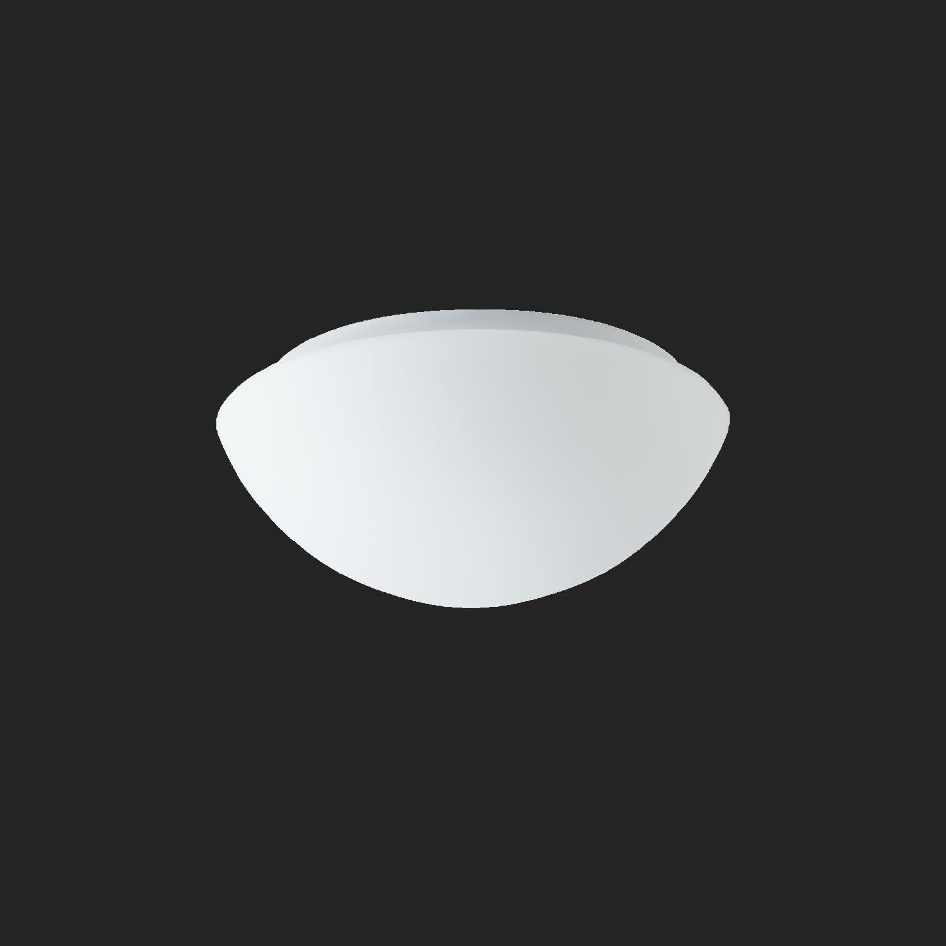 OSMONT 71103 AURA 2 stropní/nástěnné skleněné svítidlo bílá IP43 3000/4000 K 15W LED