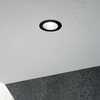 LED Stropní zápustné bodové svítidlo Ideal Lux QUARK 08W BK 258461 8W 550 lm 3000K IP20 6cm černé