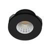 LED Stropní podhledové svítidlo AZzardo Fill 5W R 4000K black AZ3382 5W 425lm 4000K IP20 4,5cm kulaté černé