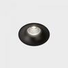 KOHL-Lighting LUXO zapuštěné svítidlo s rámečkem pr.85 mm černá 15° 8W CRI 80 2700K Non-Dimm