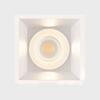KOHL-Lighting NOON SQ zapuštěné svítidlo s rámečkem 93x93 mm bílá 38° 10 W  CRI 80 3000K Non-Dimm
