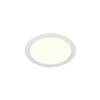 BIG WHITE SENSER 24 DL vnitřní LED stropní zápustné svítidlo kulaté bílé, 4000 K 1004696