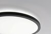 PAULMANN LED Panel Atria Shine kruhové 190mm 1340lm 4000K černá