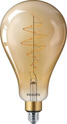Philips Vintage LED žárovka E27 A160 40W 470lm 1800K stmívatelné, jantarová