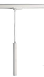 Deko-Light 1-fázový kolejnicový systém závěsné svítidlo, Slim, 5W, DIM, 2700 K, 220-240V bílá RAL 9016 300 mm 707164