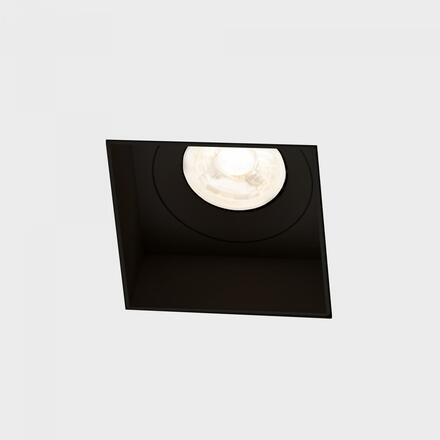 KOHL-Lighting OZONE SAT SQ bezrámečkové zapuštěné svítidlo 78x78 mm černá 8 W LED