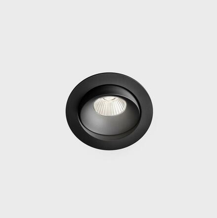 KOHL-Lighting LUXO TILT zapuštěné svítidlo s rámečkem pr.105 mm černá 38° 12W CRI 90 2700K PHASE CUT
