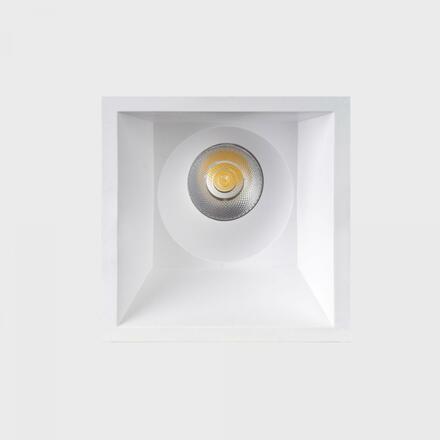 KOHL-Lighting NOON SQ ASYMETRIC zapuštěné svítidlo s rámečkem 93x93 mm bílá 38° 5 W  CRI 80 4000K PUSH