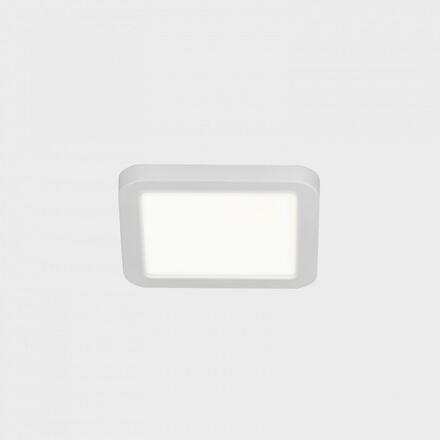 KOHL-Lighting DISC SLIM SQ zapuštěné svítidlo s rámečkem 145x145 mm bílá 12 W CRI 80 4000K PUSH