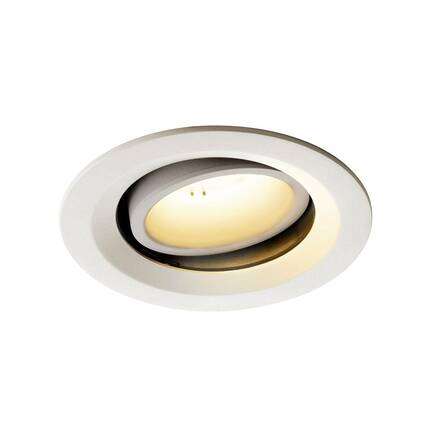 BIG WHITE NUMINOS MOVE DL M vnitřní LED zápustné stropní svítidlo bílá/bílá 2700 K 55° otočné a výkyvné 1003572