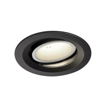 BIG WHITE NUMINOS MOVE DL M vnitřní LED zápustné stropní svítidlo černá/bílá 4000 K 40° otočné a výkyvné 1003605